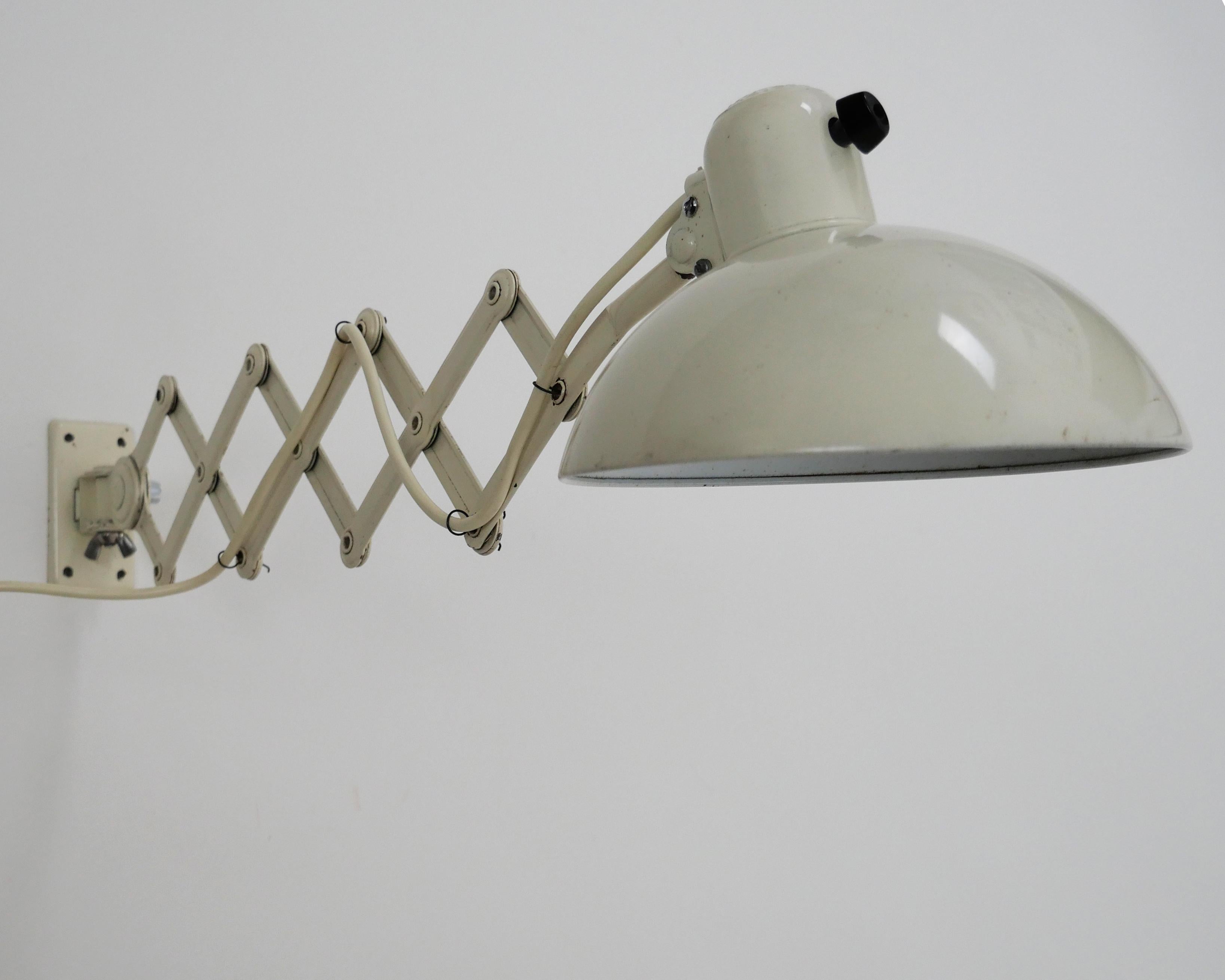 Christian Dell, Model 6718 Scissor Work Lamp, Kaiser Idell, Bauhaus 1930s 12