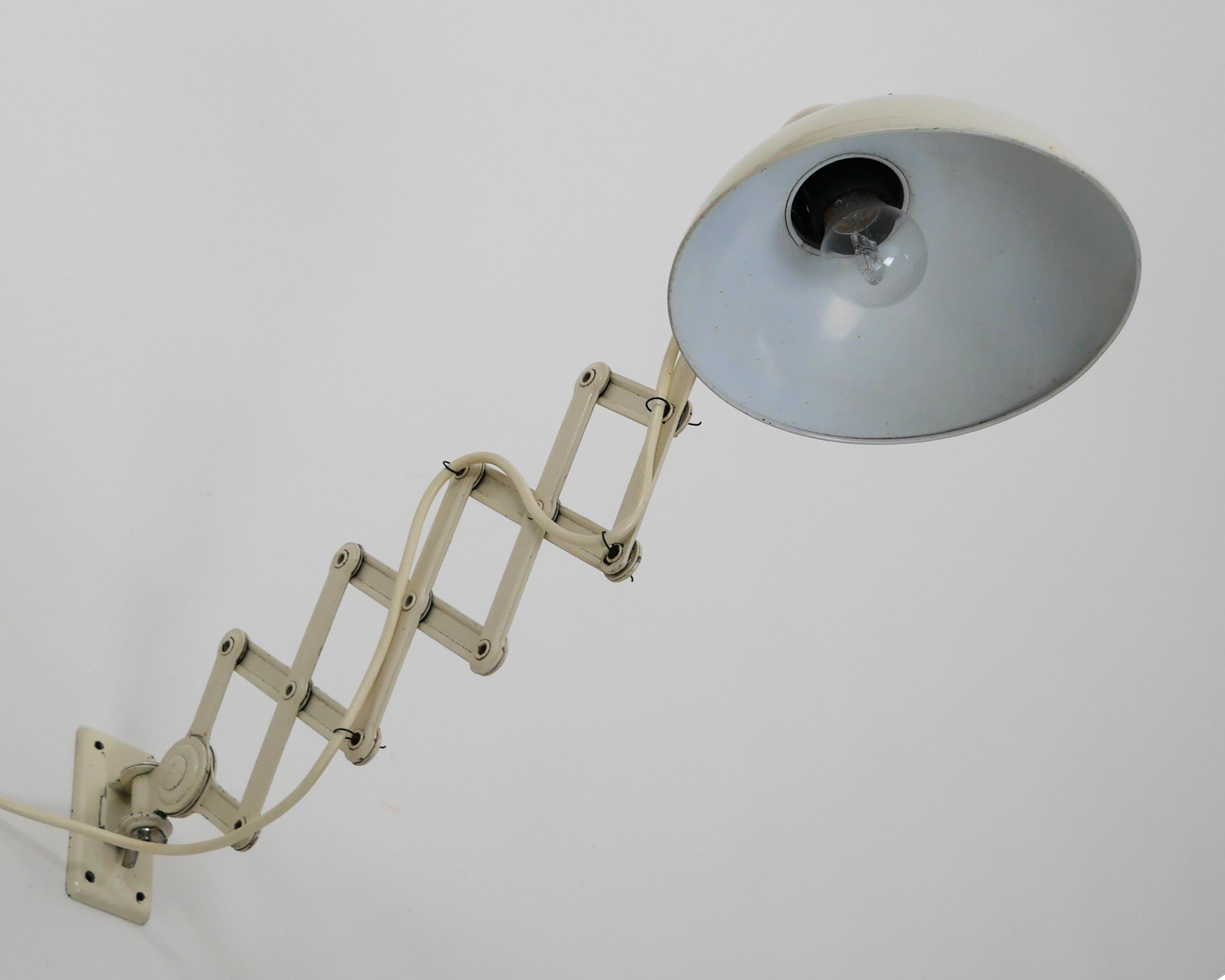 Christian Dell, Model 6718 Scissor Work Lamp, Kaiser Idell, Bauhaus 1930s 14