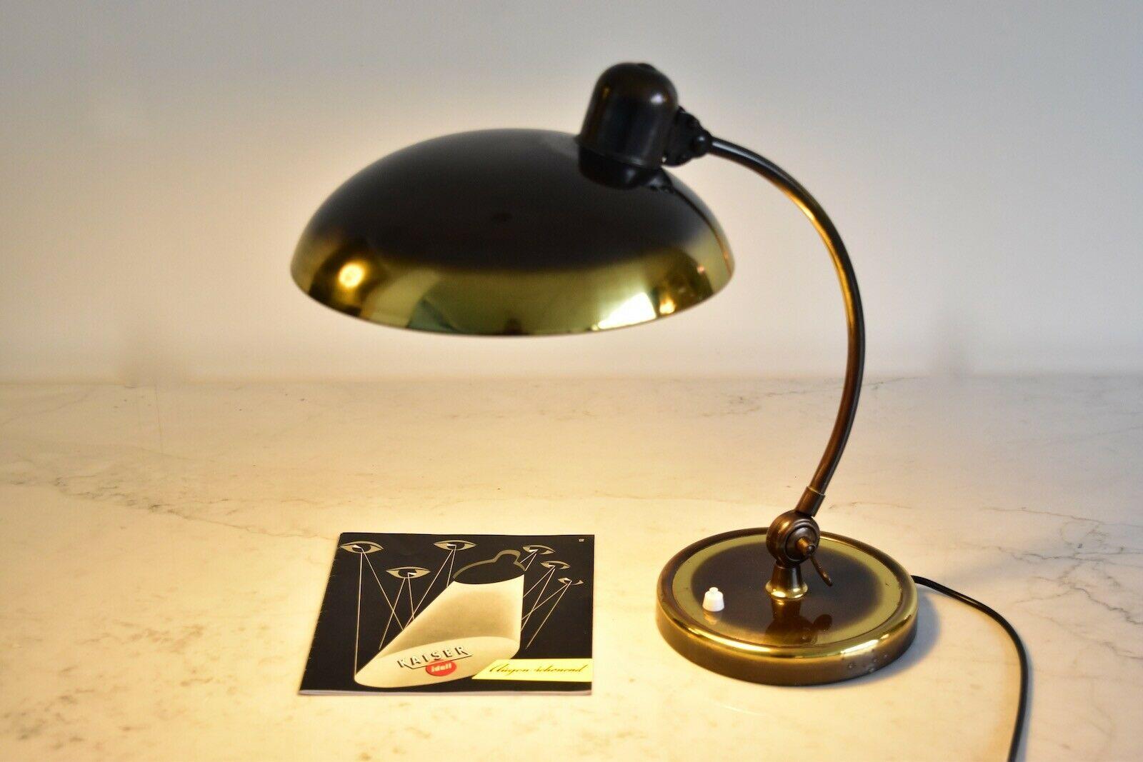 Christian Dell Table Lamp 6631 Desk Lamp by Kaiser Idell Bauhaus, Germany 4