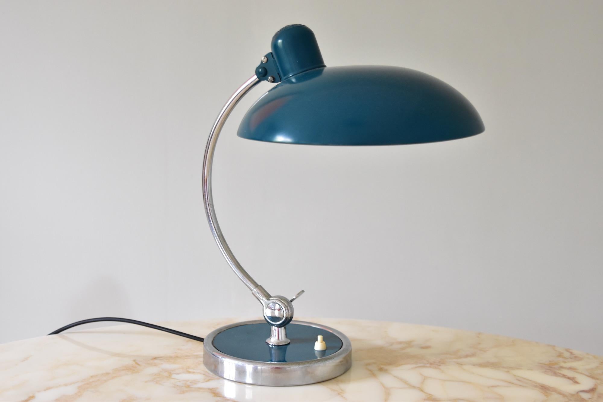 Christian Dell Table Lamp 6631 Desk Lamp by Kaiser Idell Bauhaus, Germany 8