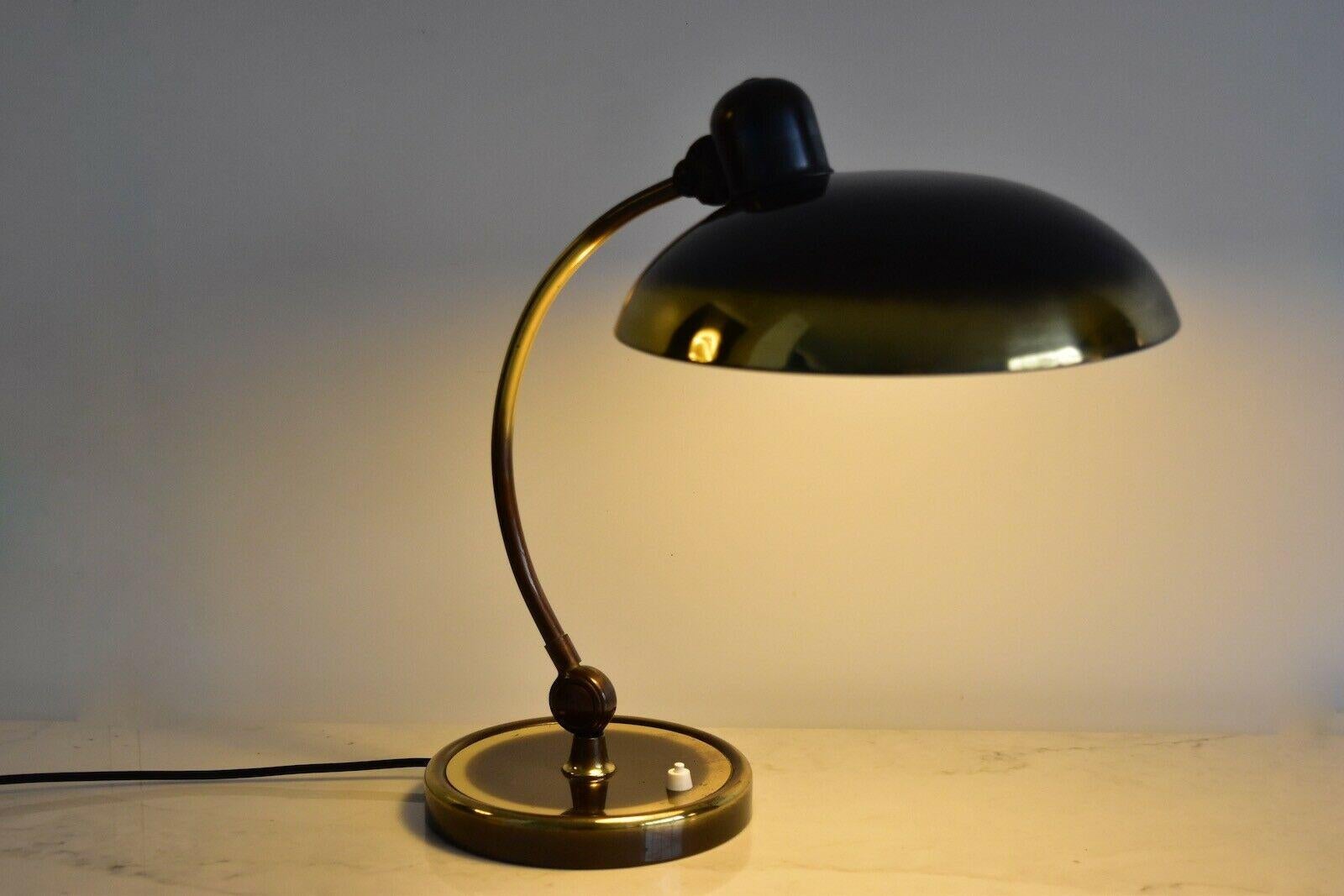 Christian Dell Table Lamp 6631 Desk Lamp by Kaiser Idell Bauhaus, Germany 1