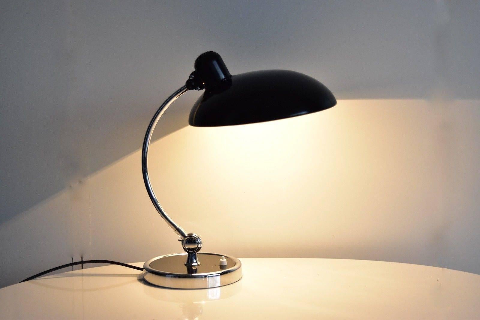 Christian Dell Table Lamp 6631 Desk Lamp by Kaiser Idell Bauhaus, Germany 3