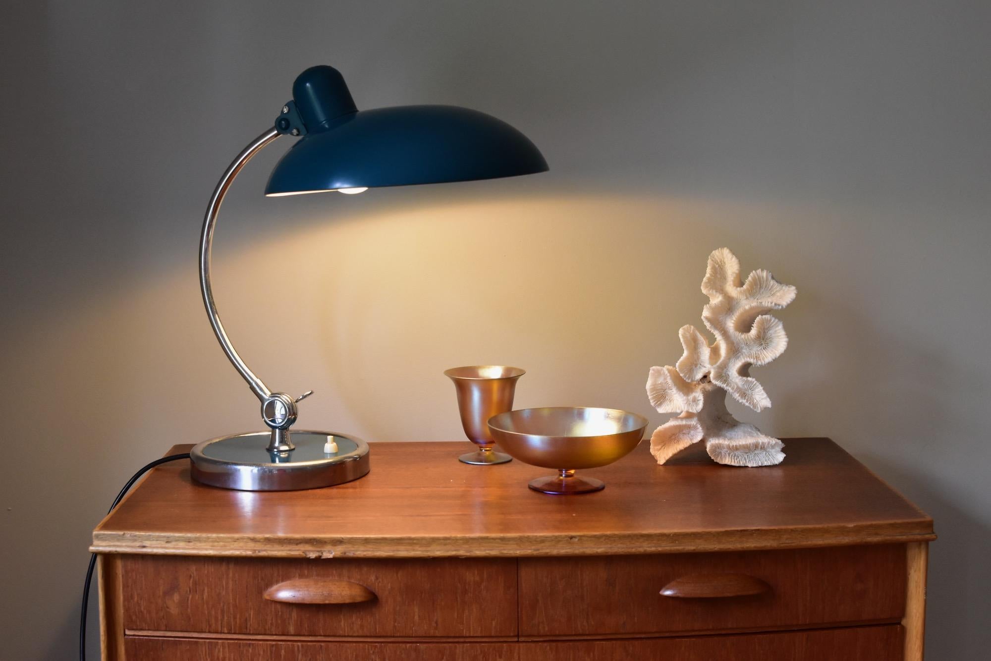 Christian Dell Table Lamp 6631 Desk Lamp by Kaiser Idell Bauhaus, Germany 4