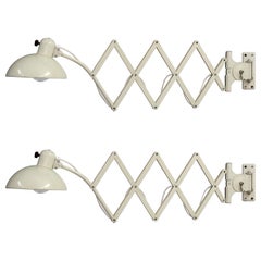Christian Dell Wall Lamps, 1930