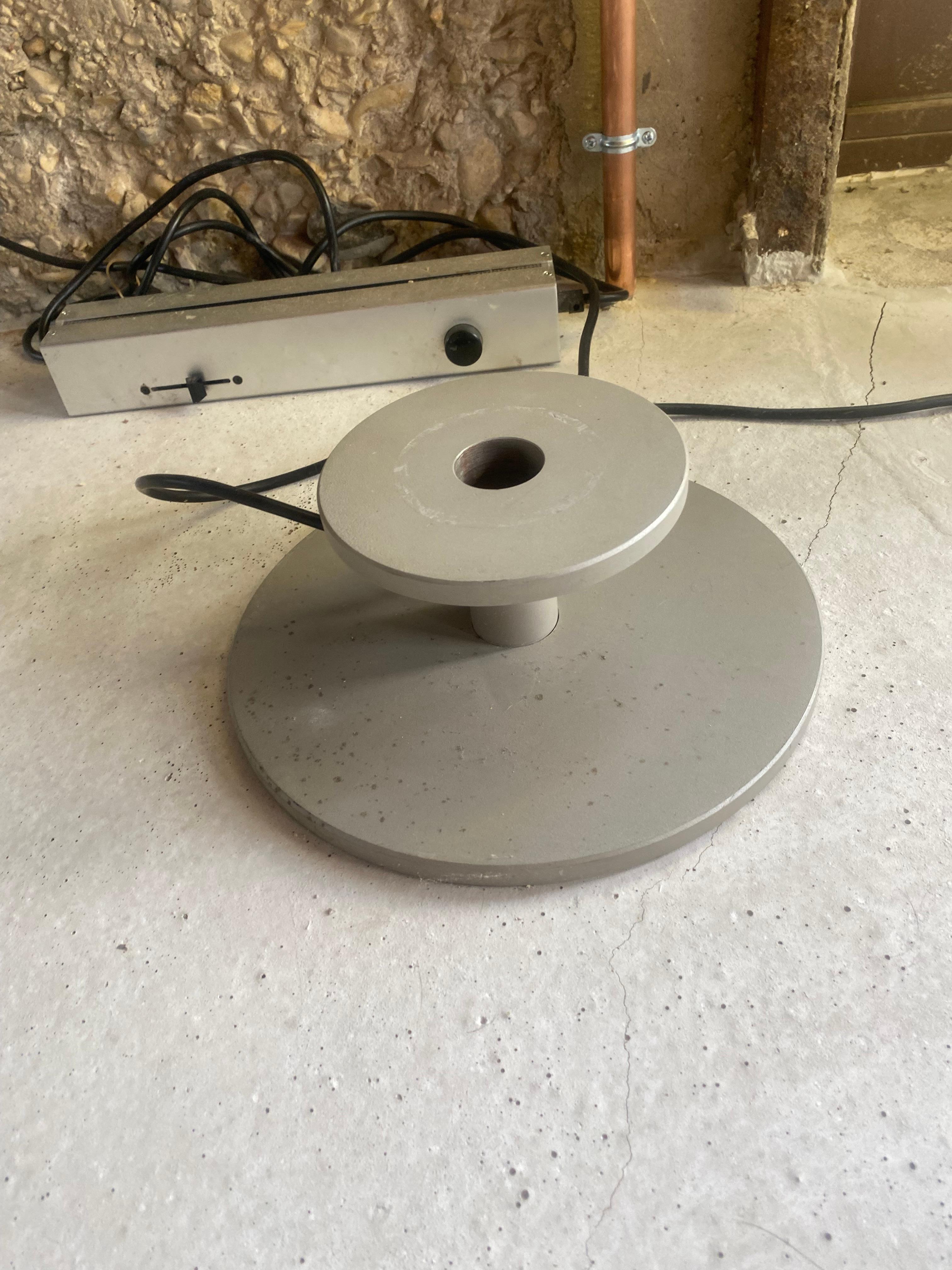 Metal Christian Deuber, ‘Tube’ floor lamp. For Sale