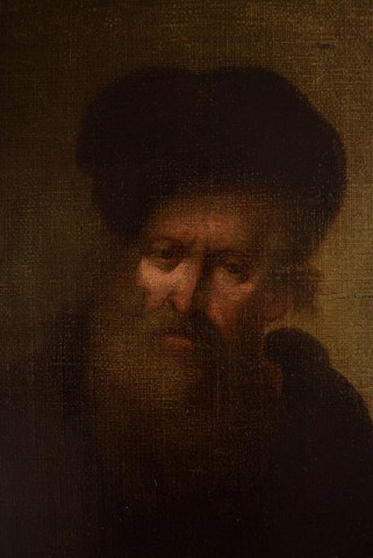 Baroque Christian Dietrich, Germany, Oil on Canvas, Portait of an Old Man