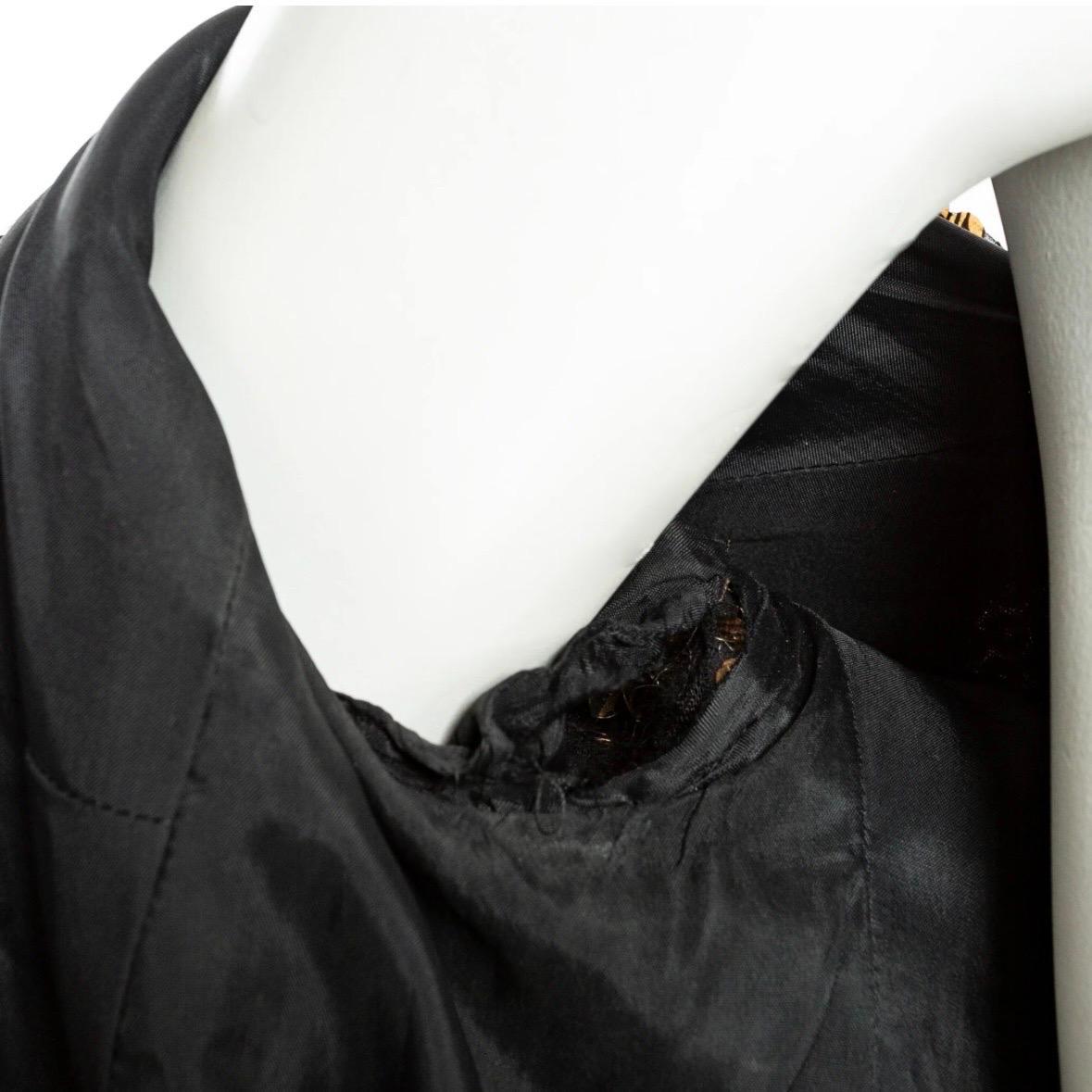 Christian Dior 1960s Copper and Black Tiger Print Sequin Jacket (Veste à paillettes) en vente 4