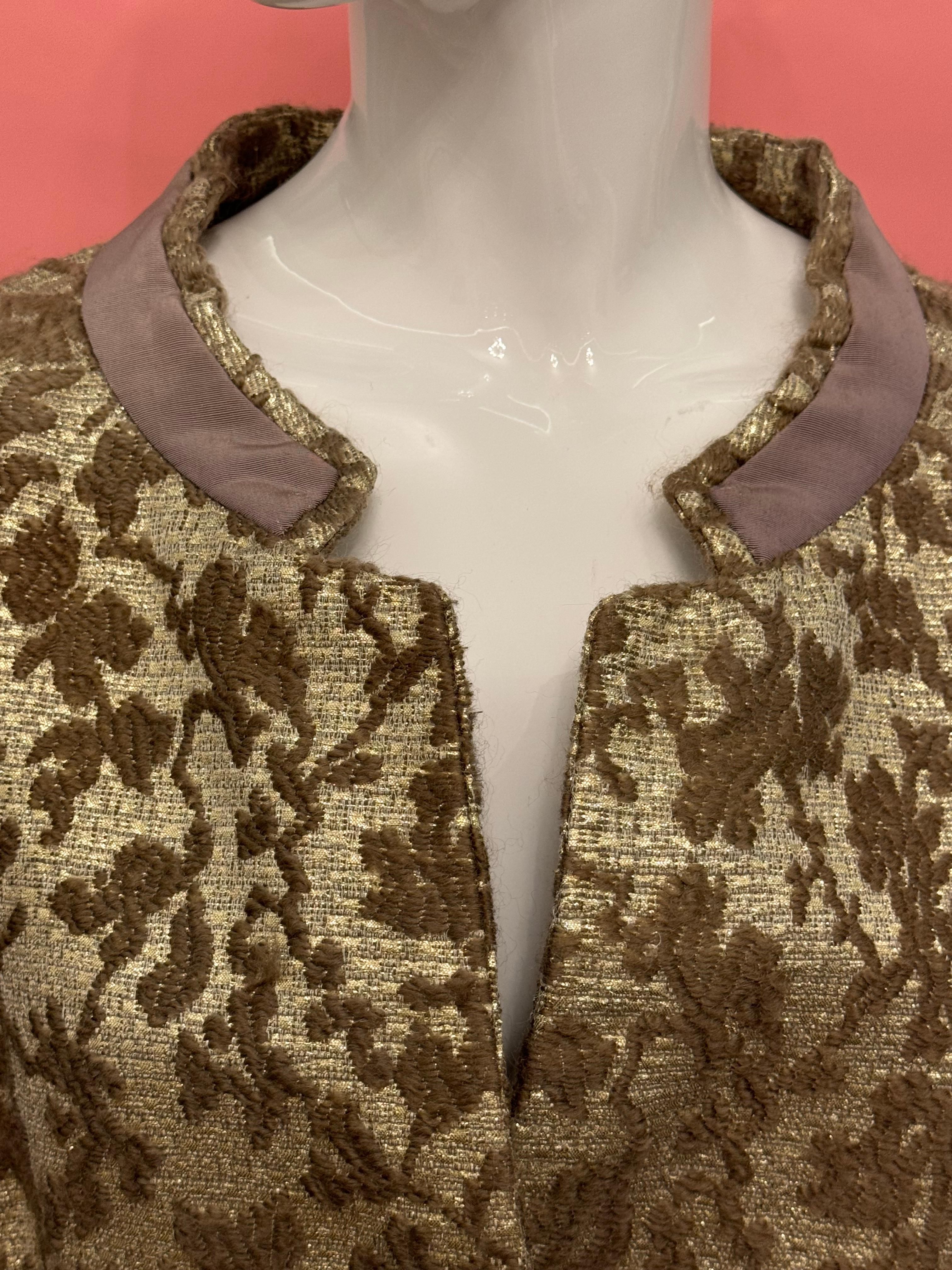 Brown Christian Dior 1960’s jacket For Sale