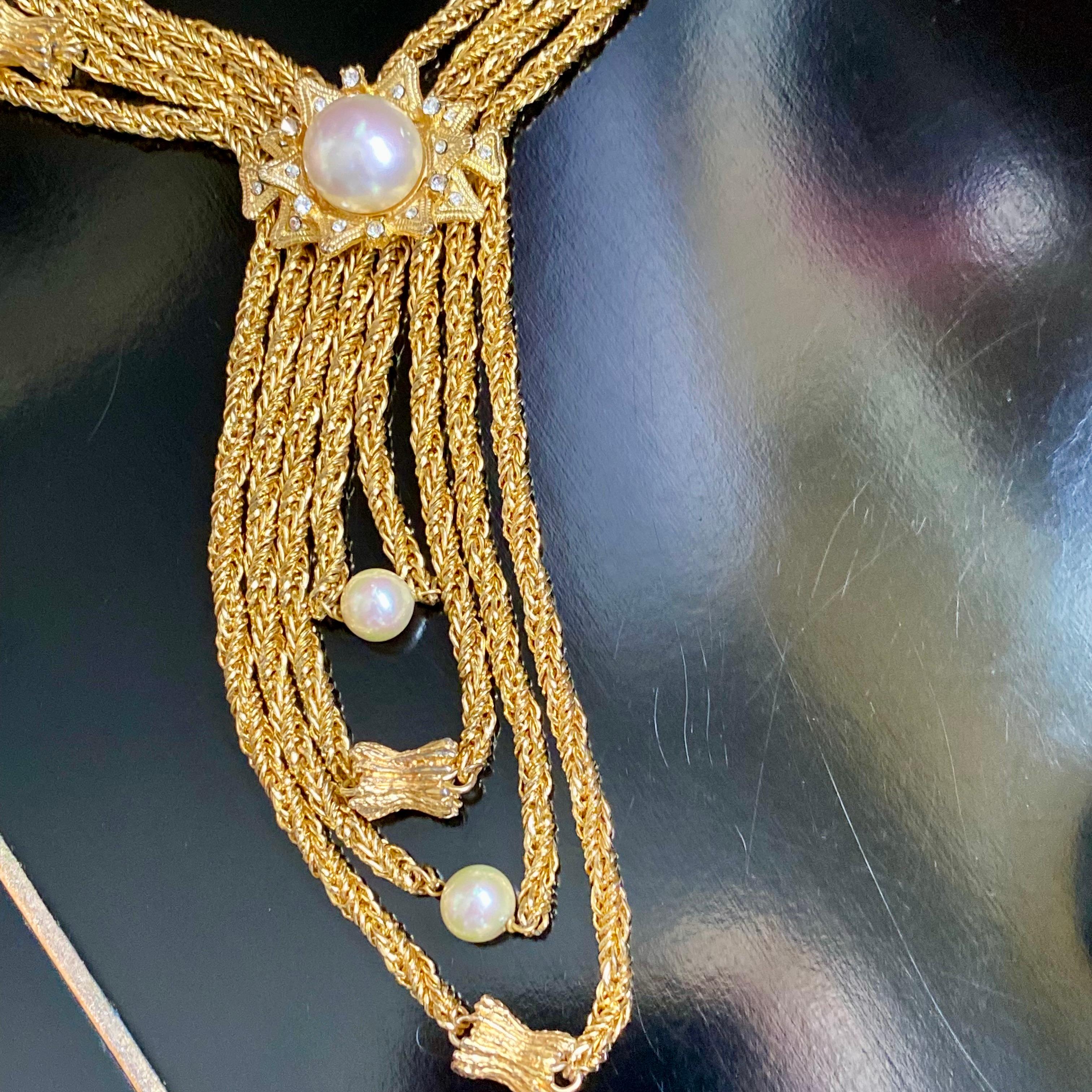 Christian Dior, 1969, Festone. Collana a catena in vendita 1