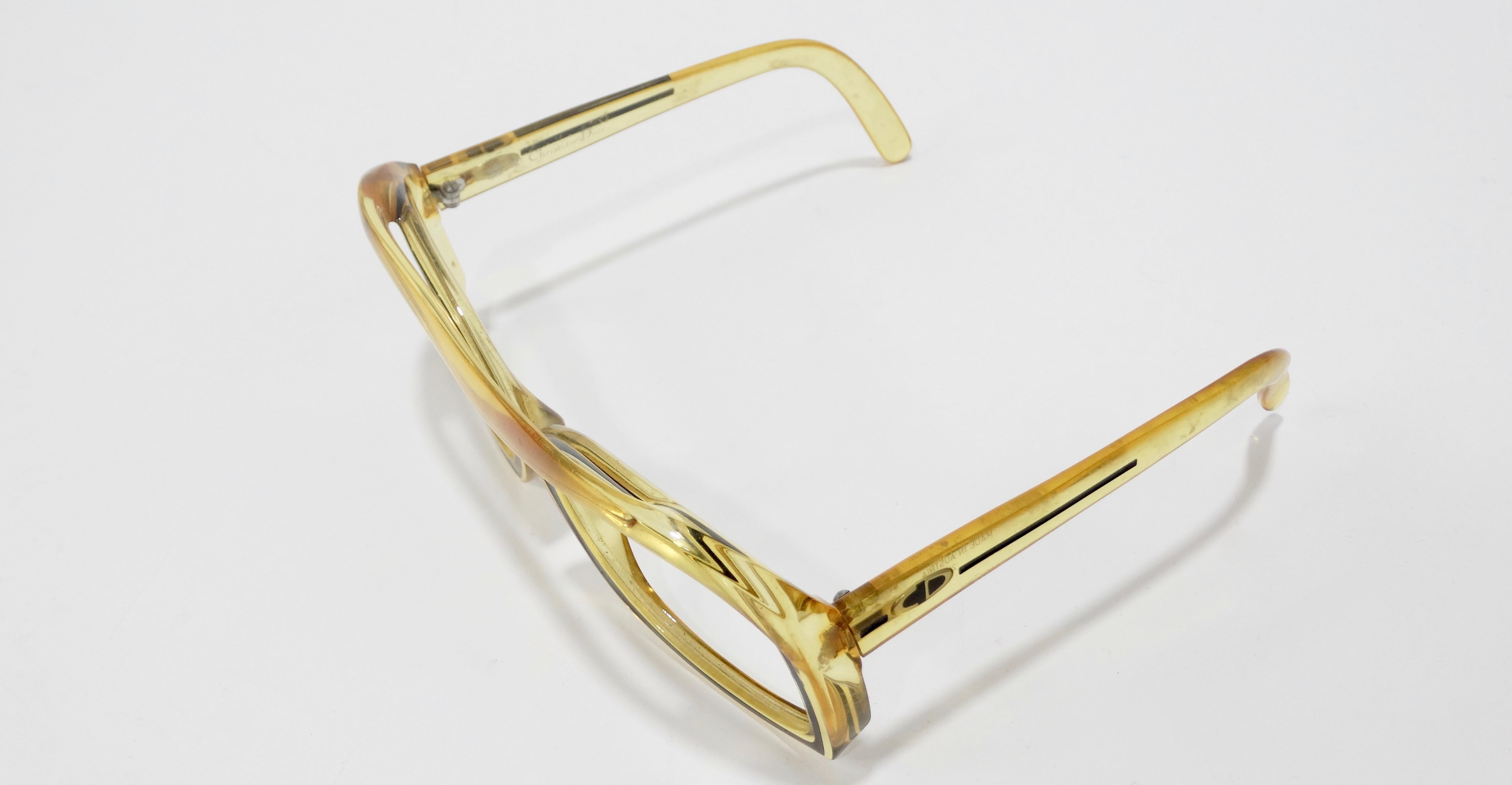 Women's or Men's Christian Dior 1970s Oversized Glasses