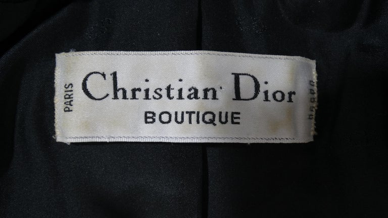 Christian Dior 1980s Numbered Snowflake Blazer at 1stDibs