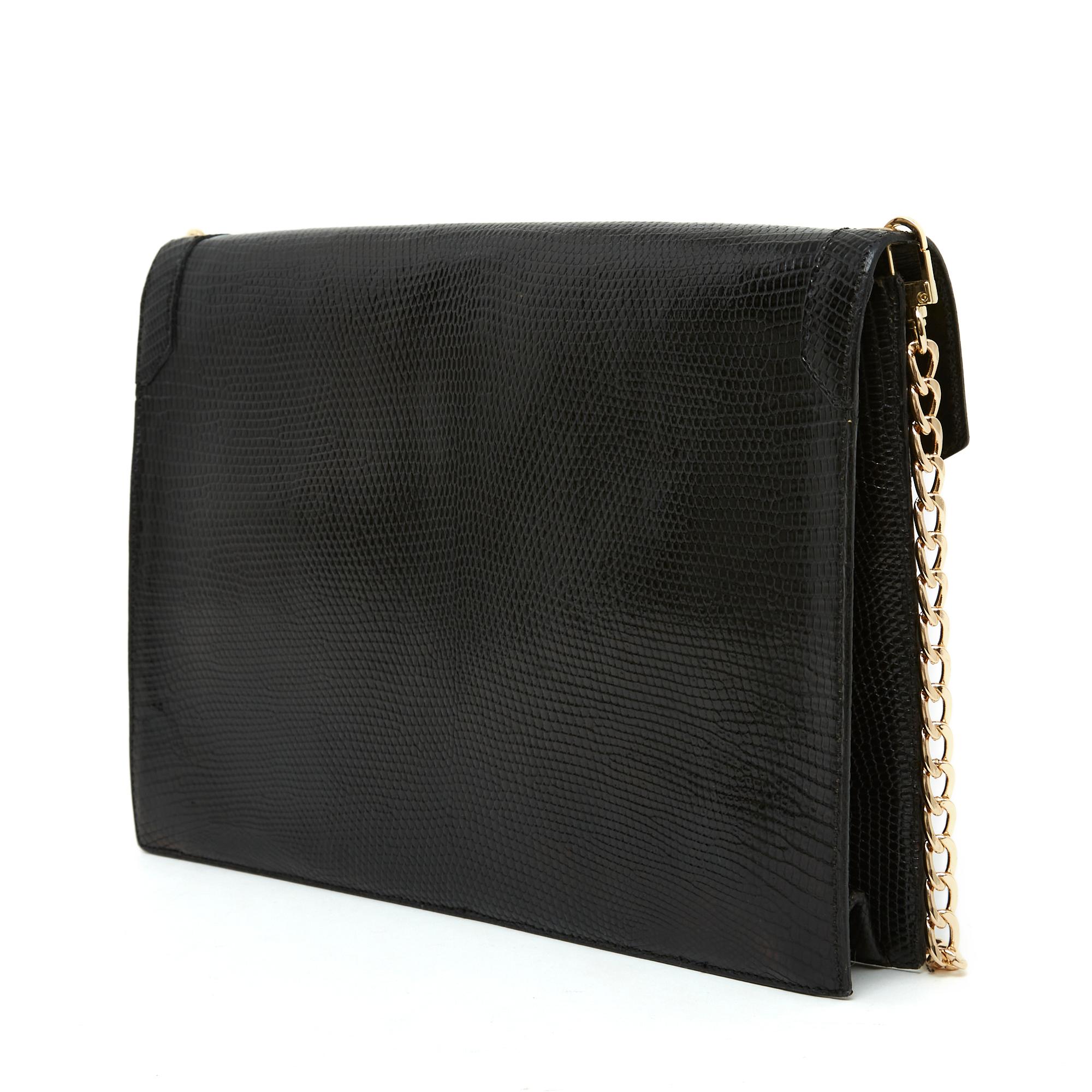 Christian Dior 1980s Sac Pochette Dior Precious Black Bag 2 straps For Sale at 1stDibs