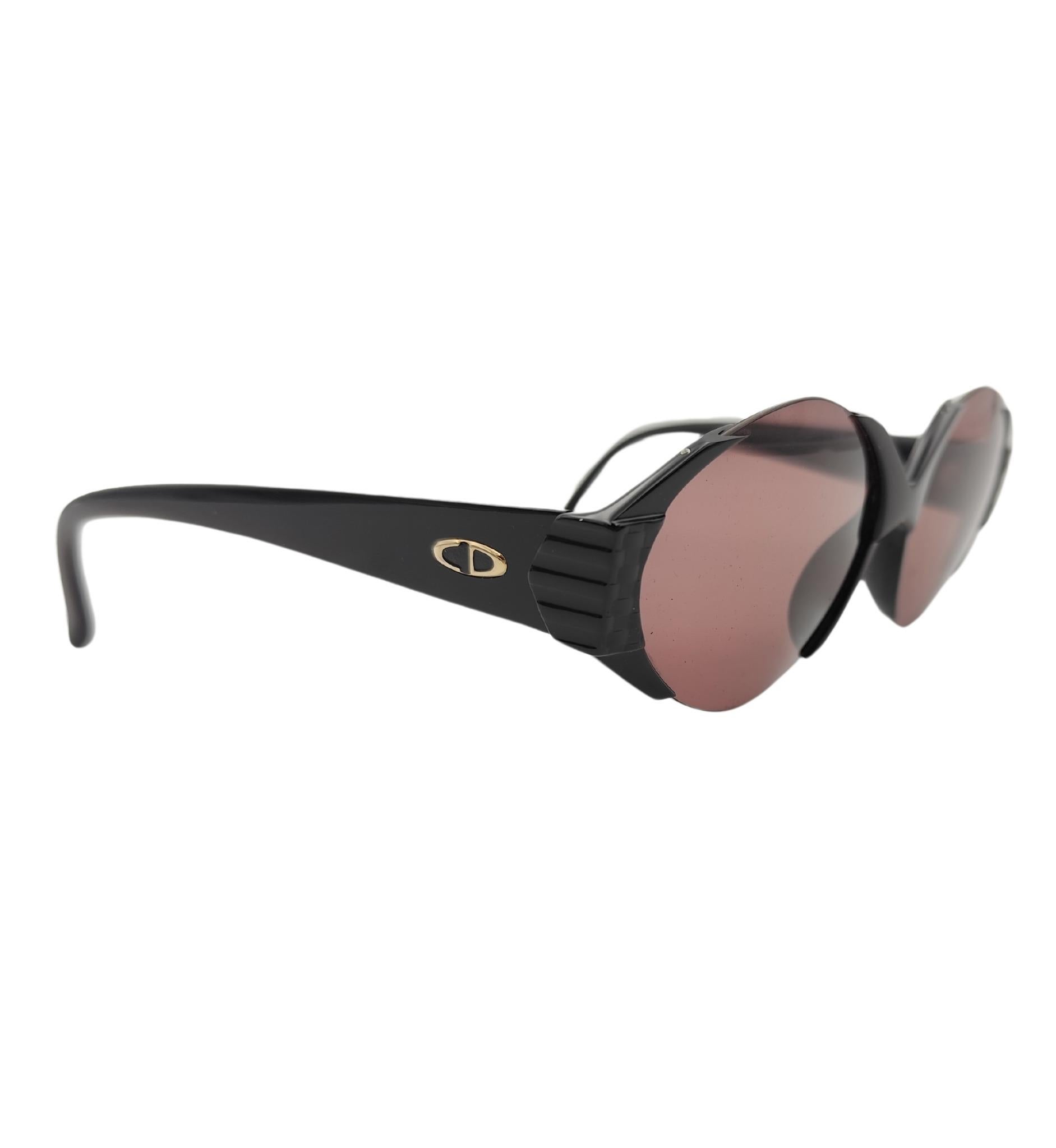 Christian Dior 1989 purple rimless sunglasses In Good Condition In Milano, IT