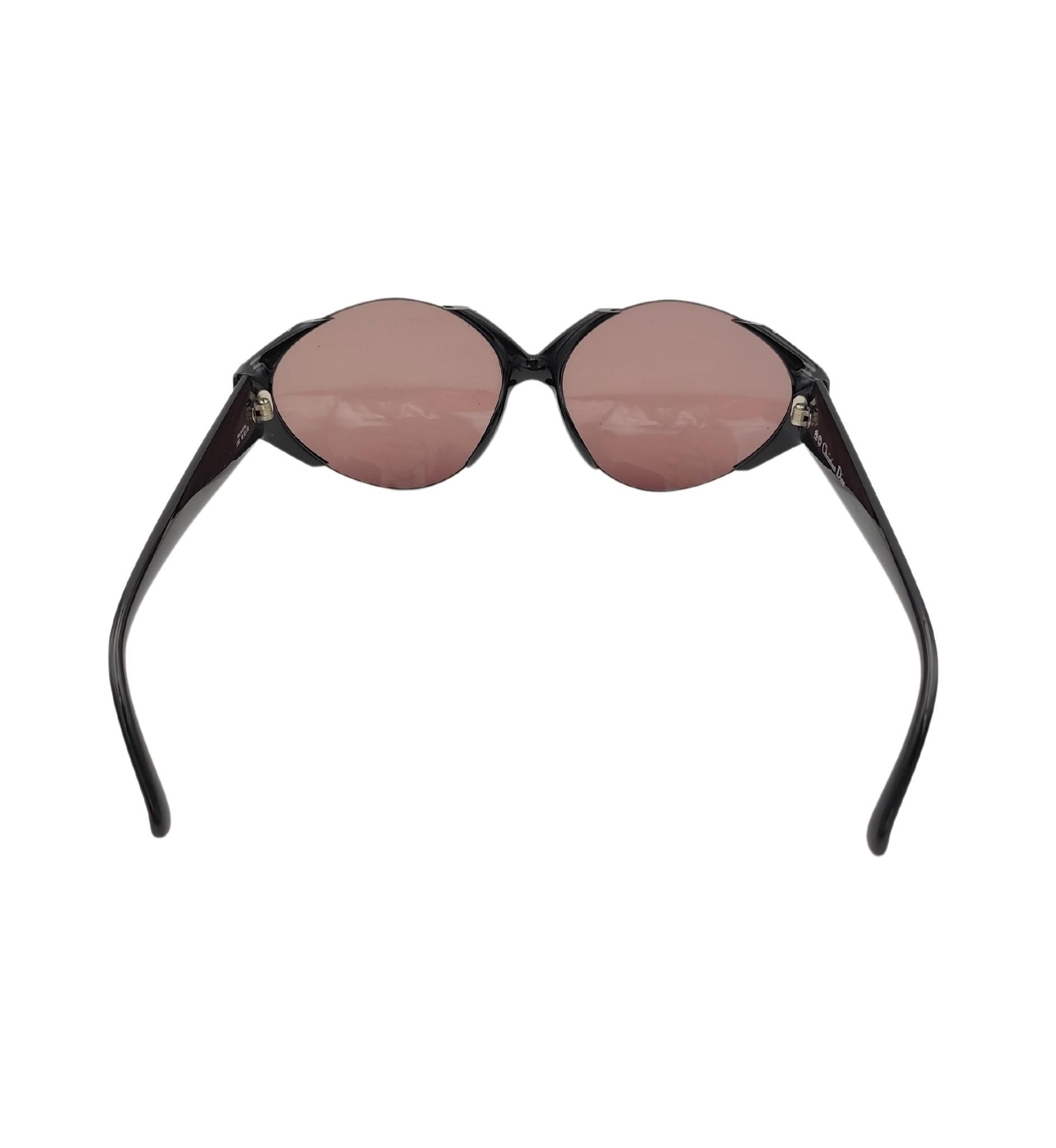 Christian Dior 1989 purple rimless sunglasses 2
