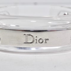 Christian Dior 1990s Chain Lucite Cuff Bracelet