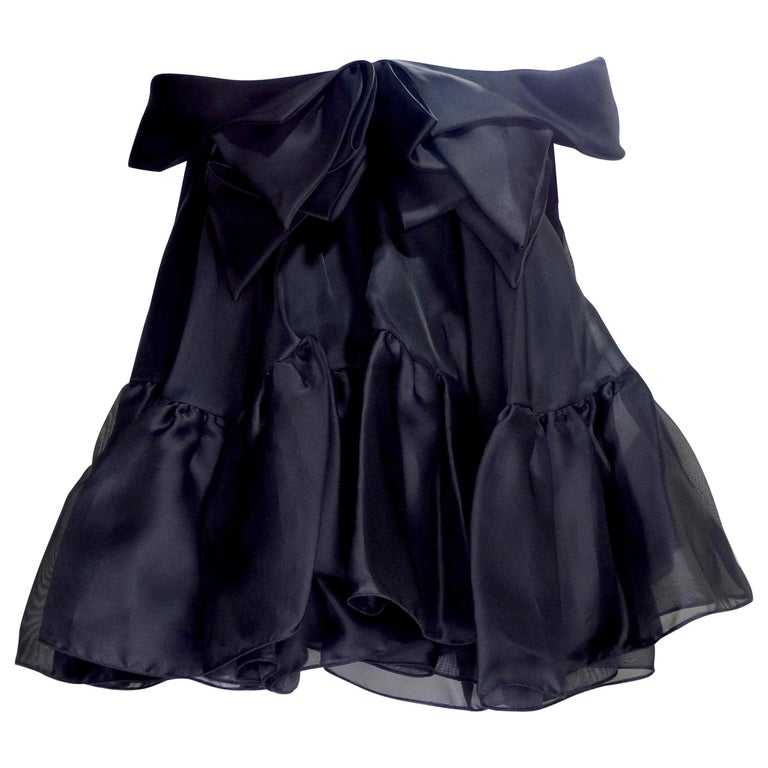 Christian Dior 1990s Peplum Silk Blouse designed by Gianfranco Ferré at ...
