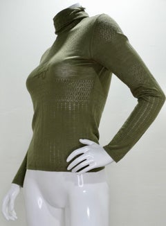 Christian Dior 1990s Turtle Neck