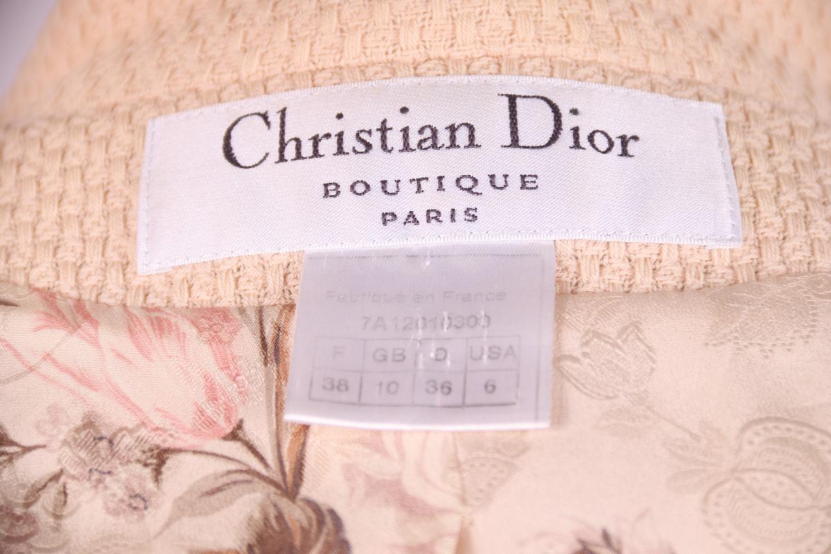 Christian Dior 1997 FW Galliano Costume suit set jacket skirt For Sale 4