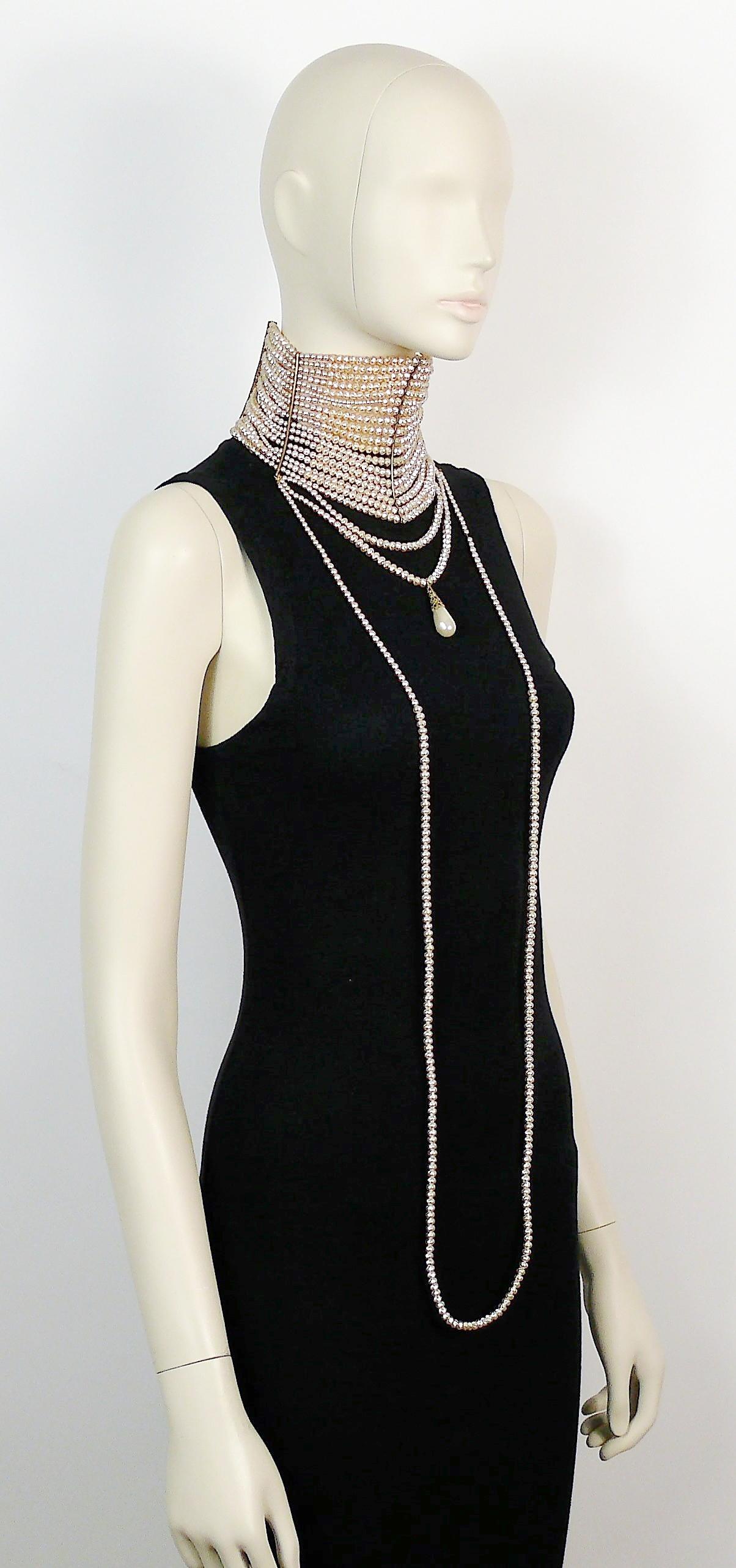 dior pearl necklace
