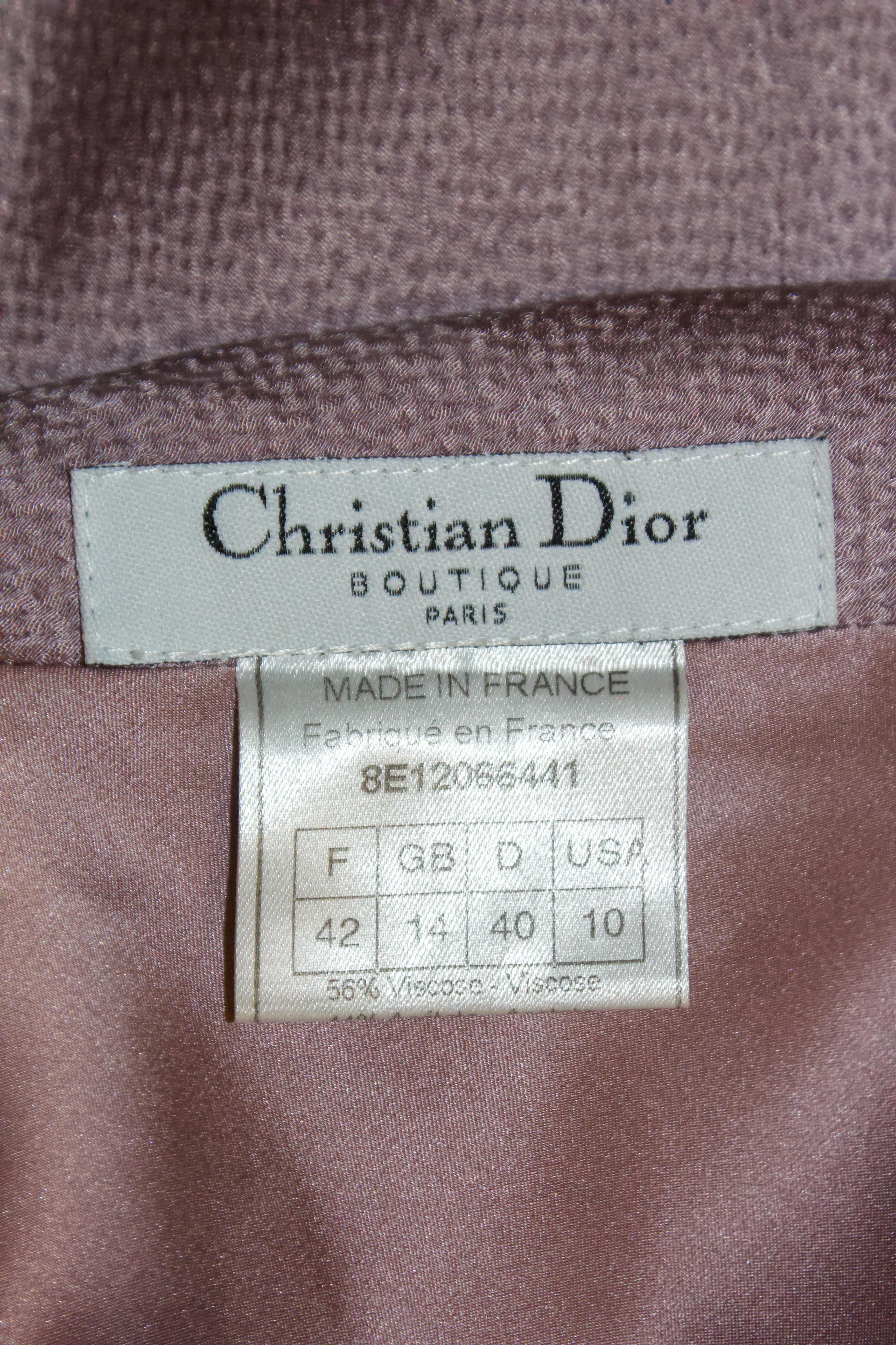 Christian Dior 1998 Dress and Shawl 4