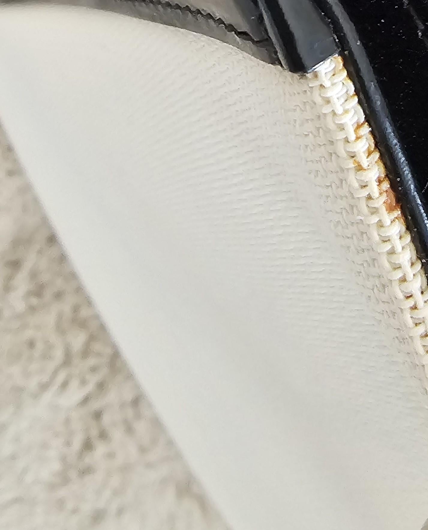 Christian Dior 1999 Lady Dior Handbag Canvas Patent Leather Collectors Large For Sale 10