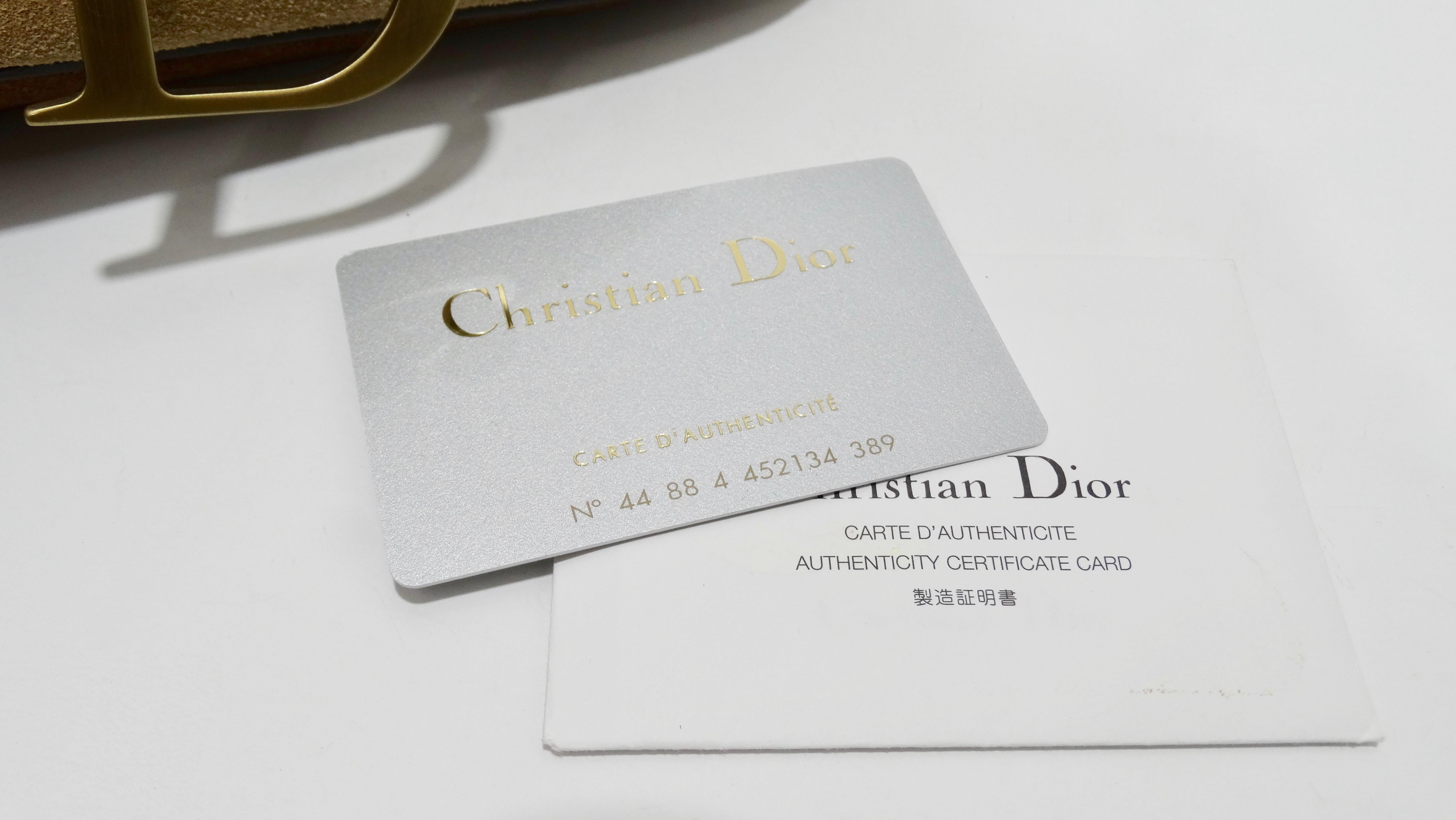 Christian Dior 2000s Pony Hair Saddle Bag  5