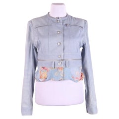 CHRISTIAN DIOR 2001 Jeans Jacket by John Galliano
