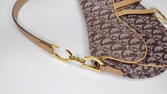 Christian Dior 2001 Monogram Saddle Bag