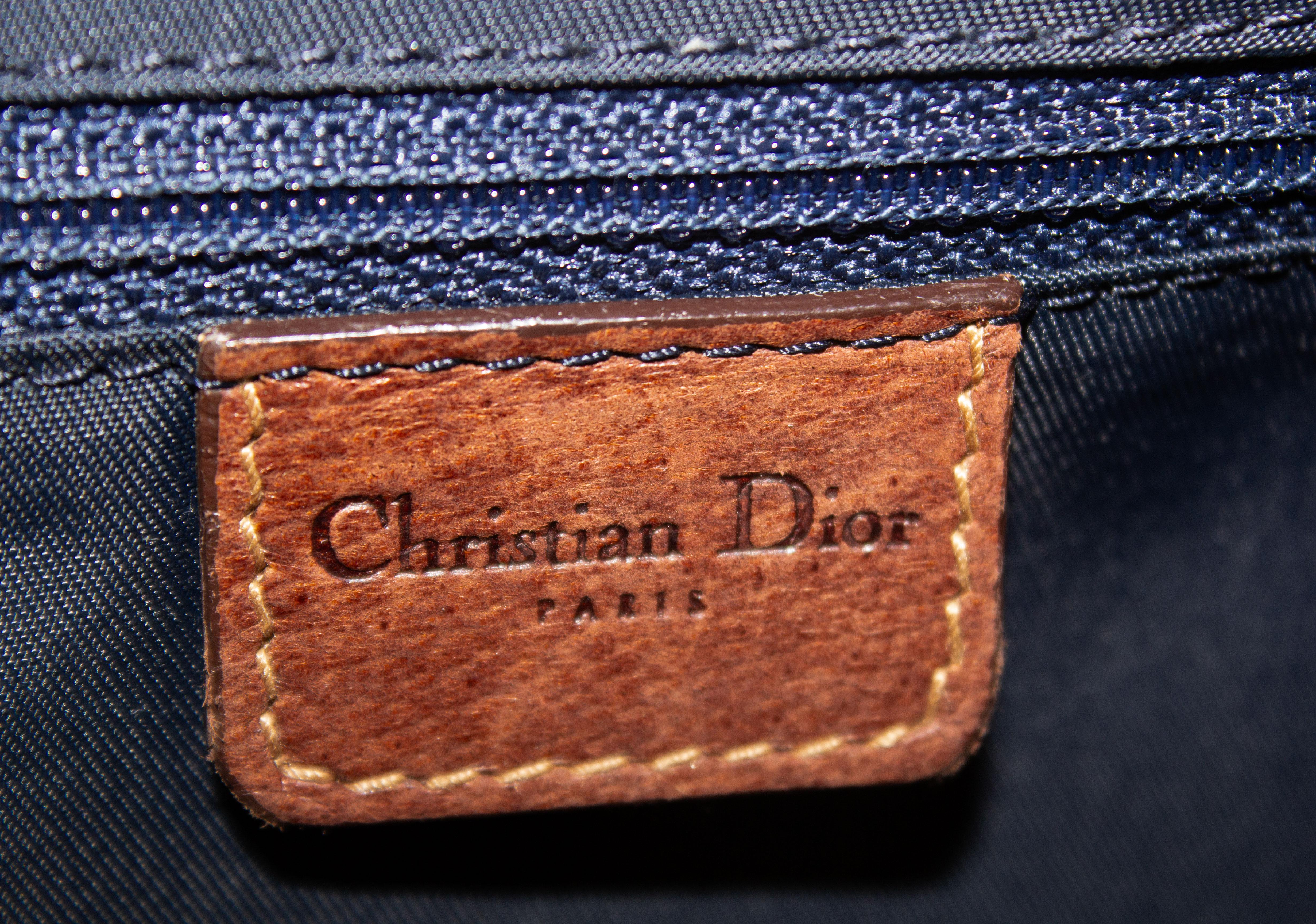 Christian Dior 2002 Columbus Handbag 12