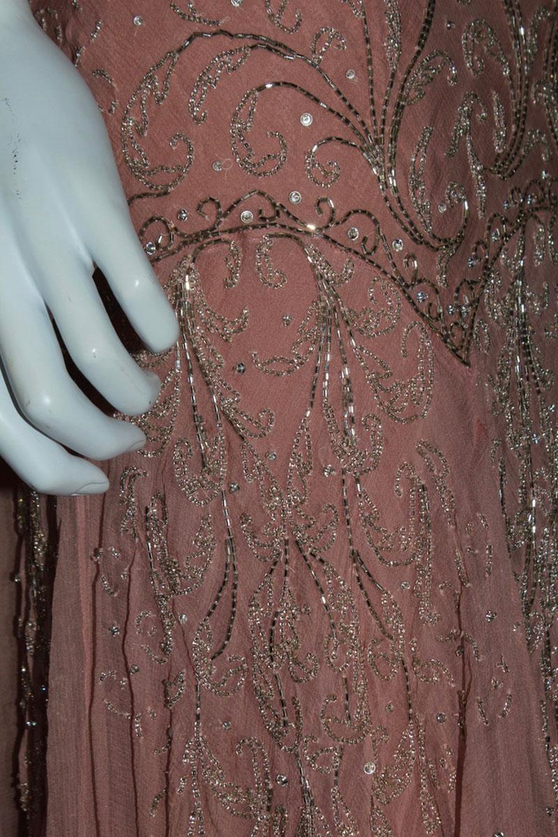 Christian Dior 2002 Vestido Adornado 3