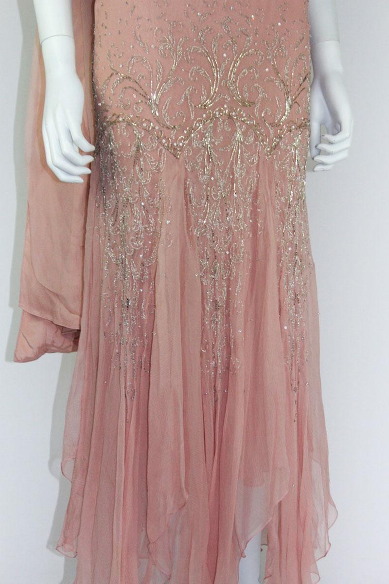 Christian Dior 2002 Vestido Adornado 4