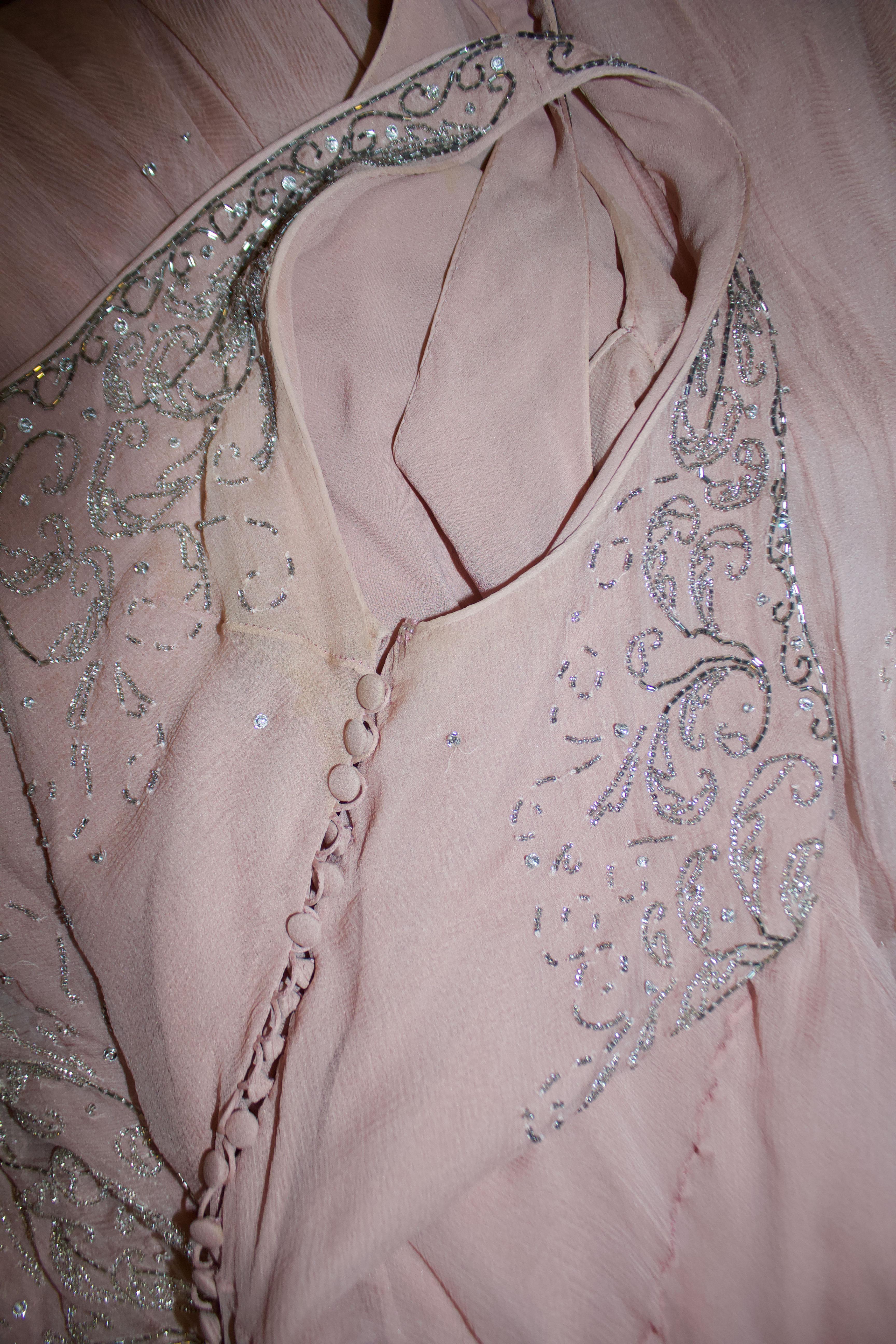 Christian Dior 2002 Vestido Adornado 5