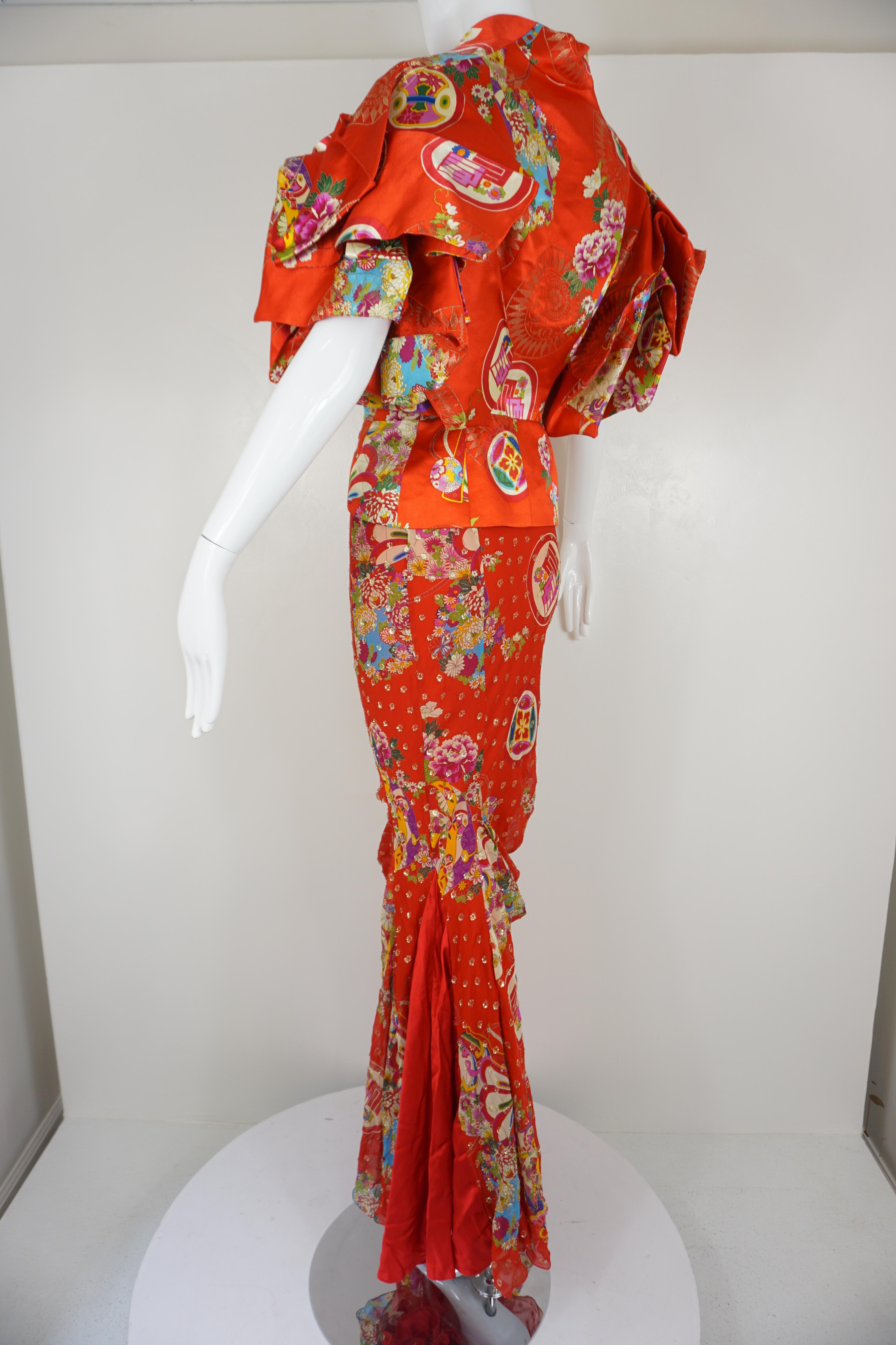 dior origami dress