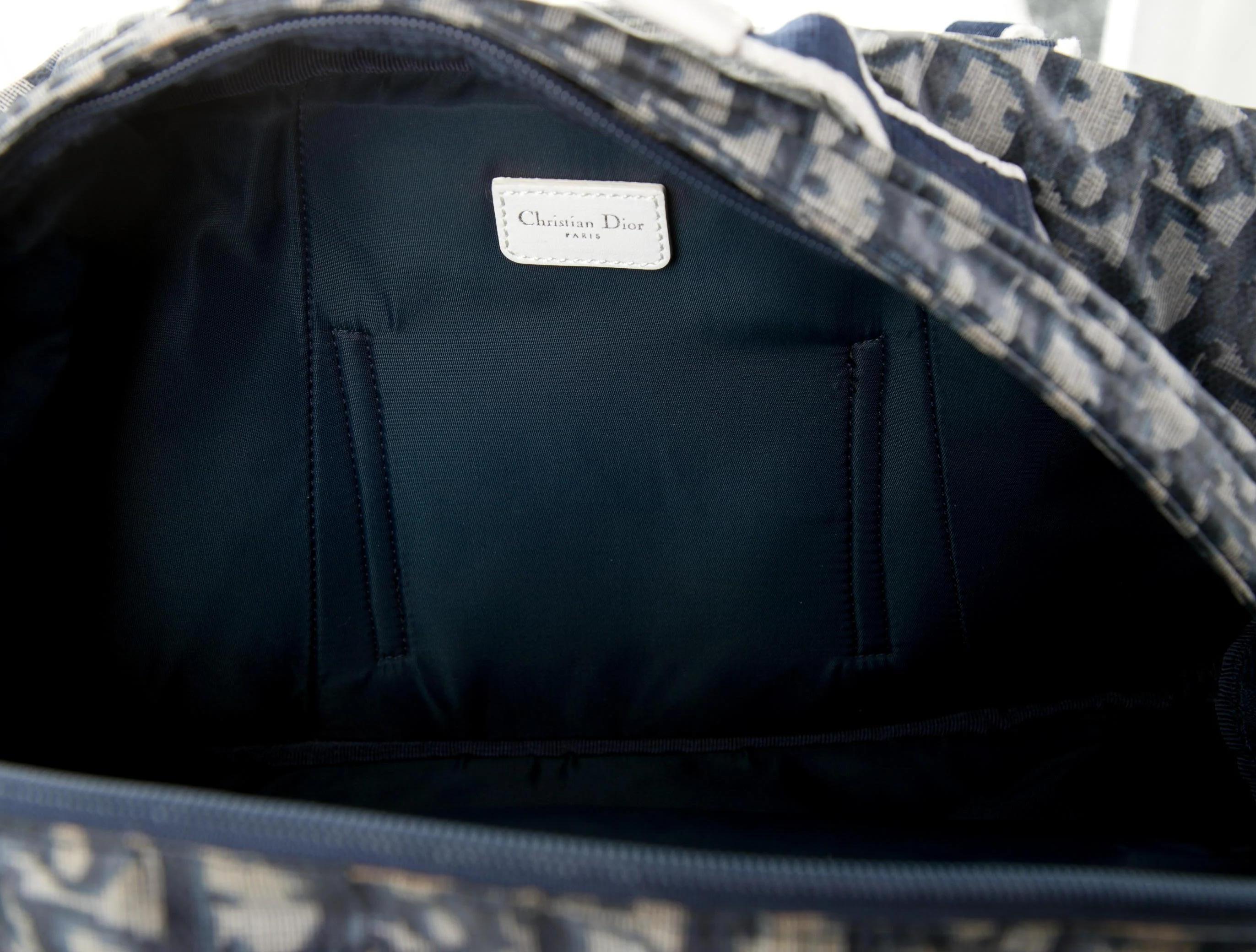 Christian Dior 2003 Rare Vintage Y2K Diorissimo Trotter Fanny Waist Bag Backpack For Sale 5
