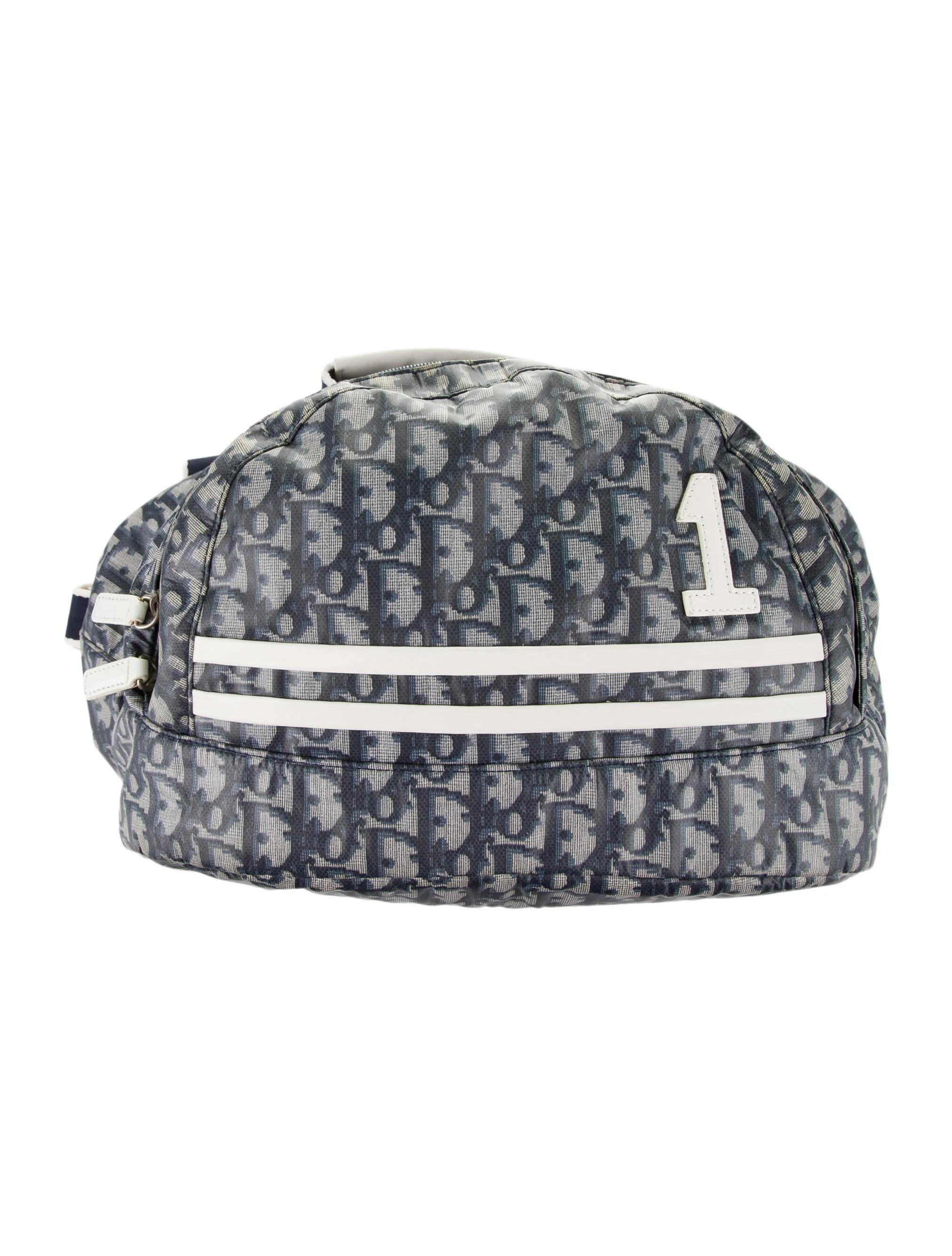 Christian Dior 2003 Rare Vintage Y2K Diorissimo Trotter Fanny Waist Bag Backpack For Sale 3