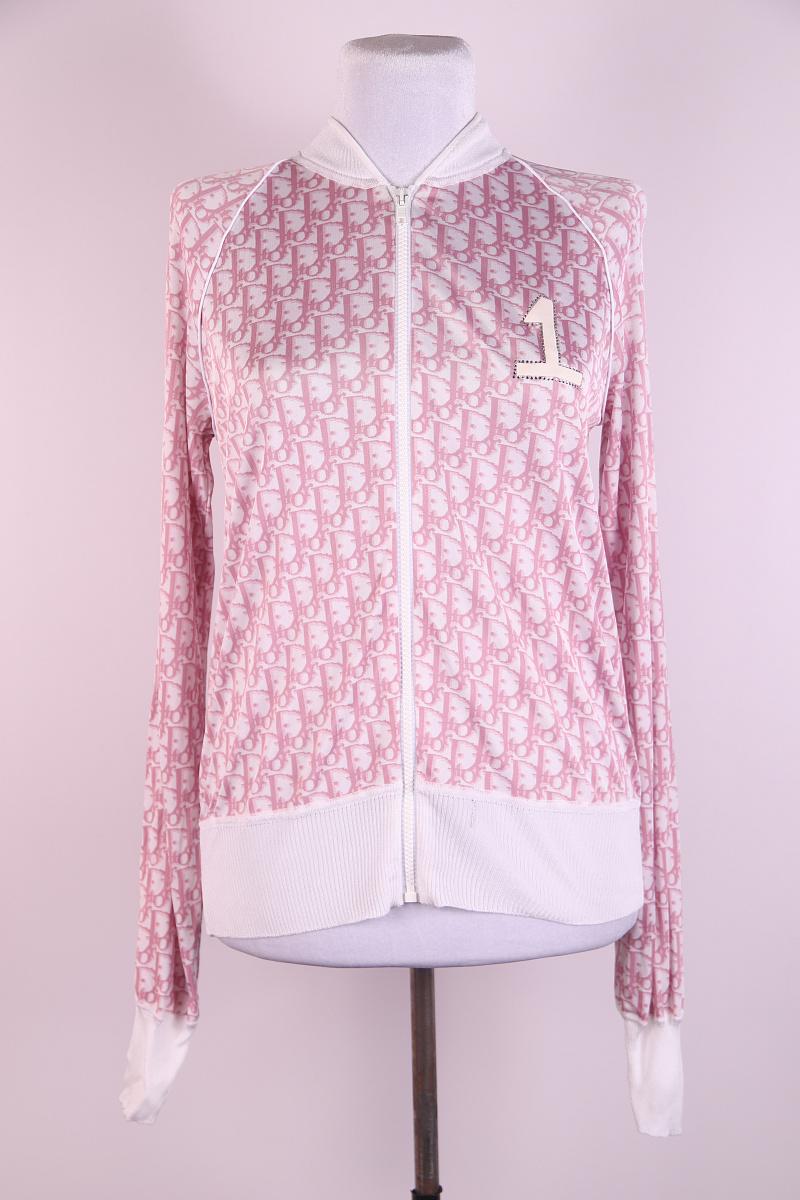 Christian Dior 2004 by John Galliano Diorissimo Monogram viscose jacket For Sale 7
