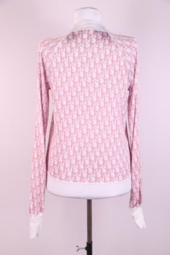Christian Dior 2004 by John Galliano Diorissimo Monogram viscose jacket