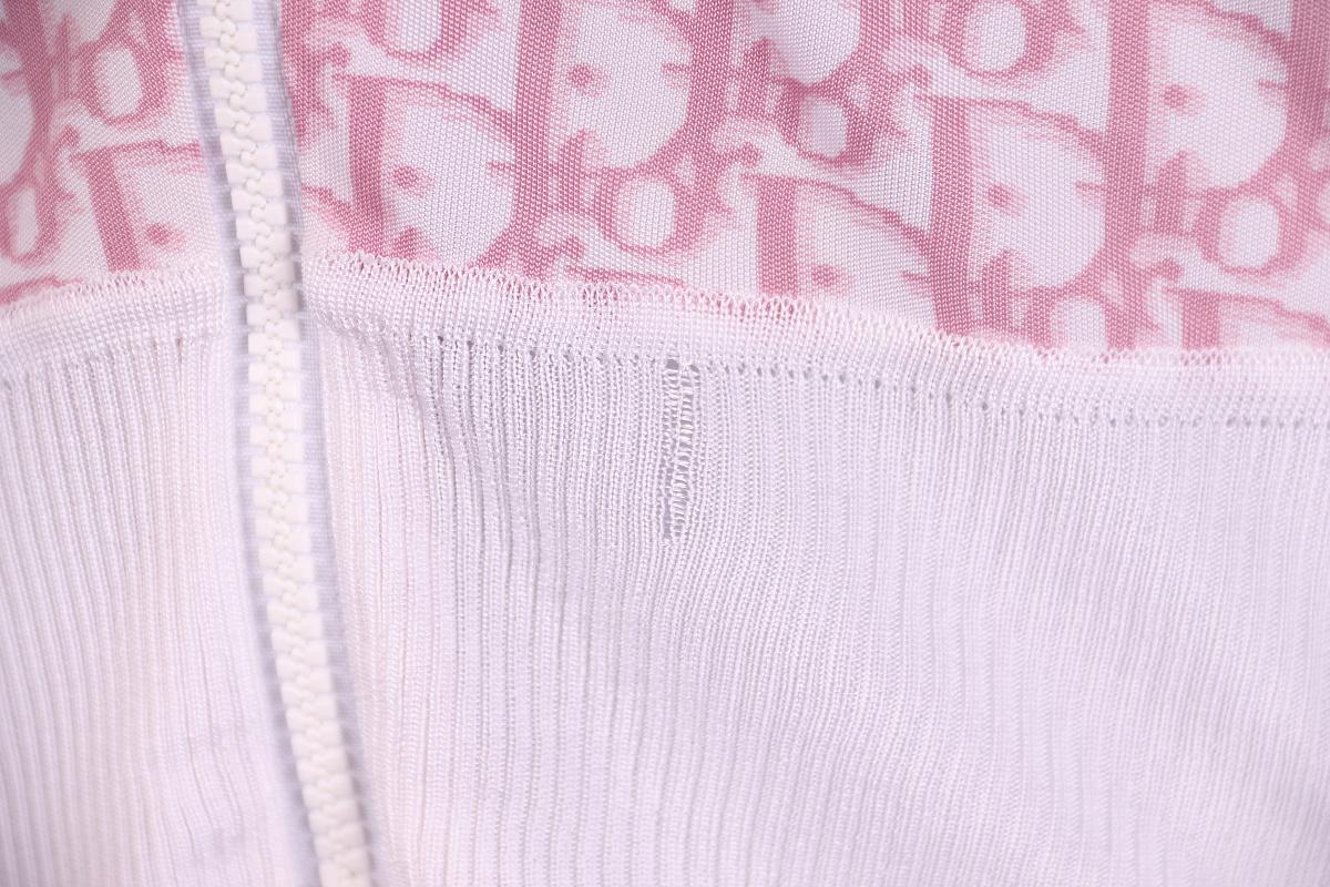 Christian Dior 2004 by John Galliano Diorissimo Monogram viscose jacket In Good Condition For Sale In Алматинский Почтамт, KZ