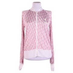 Christian Dior 2004 by John Galliano Diorissimo Monogram viscose jacket