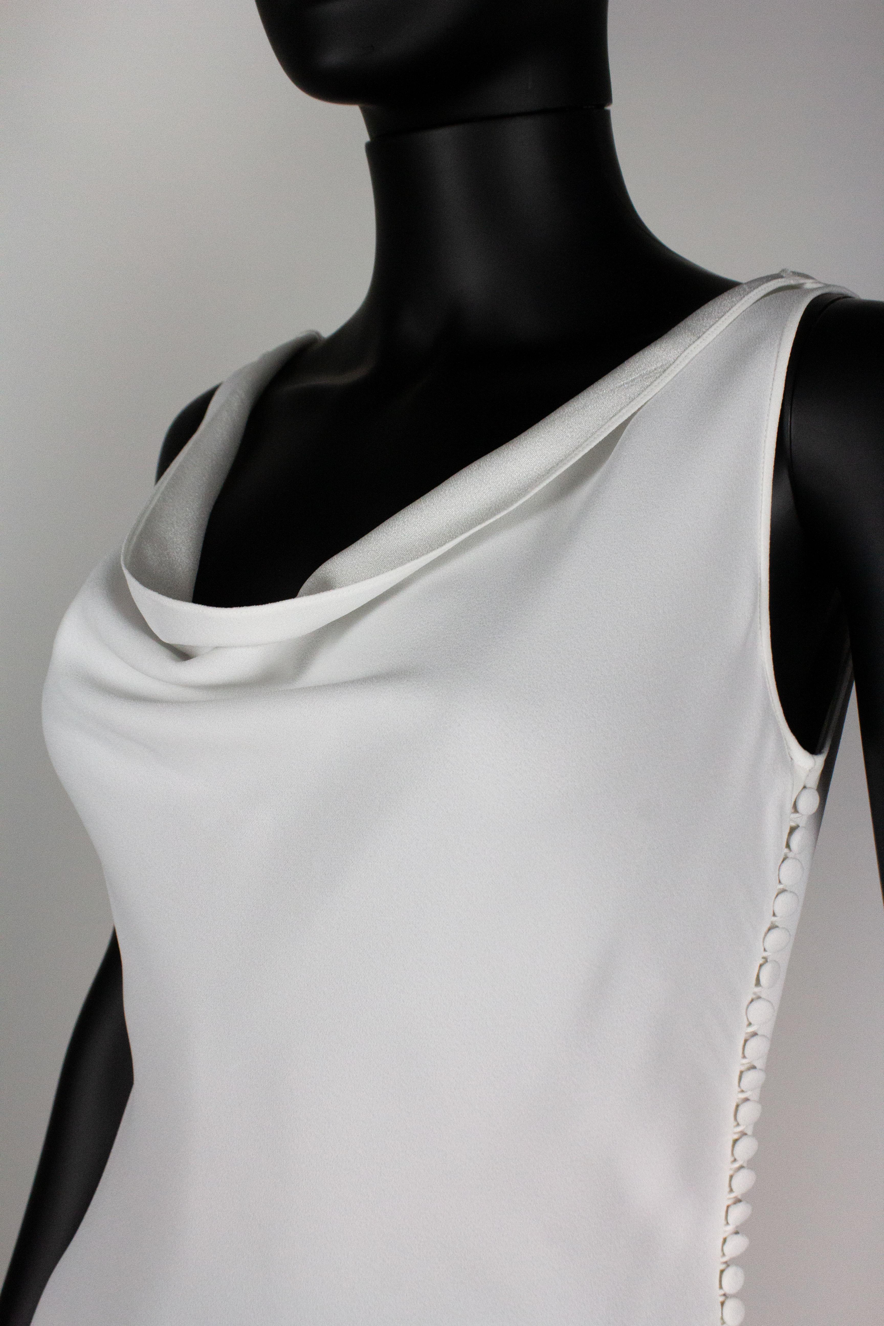 Christian Dior 2004 Dress With Diamante Brooch 6
