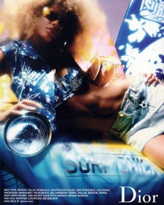 CHRISTIAN DIOR SS 2004 "Surf chick" Scarf by John Galliano