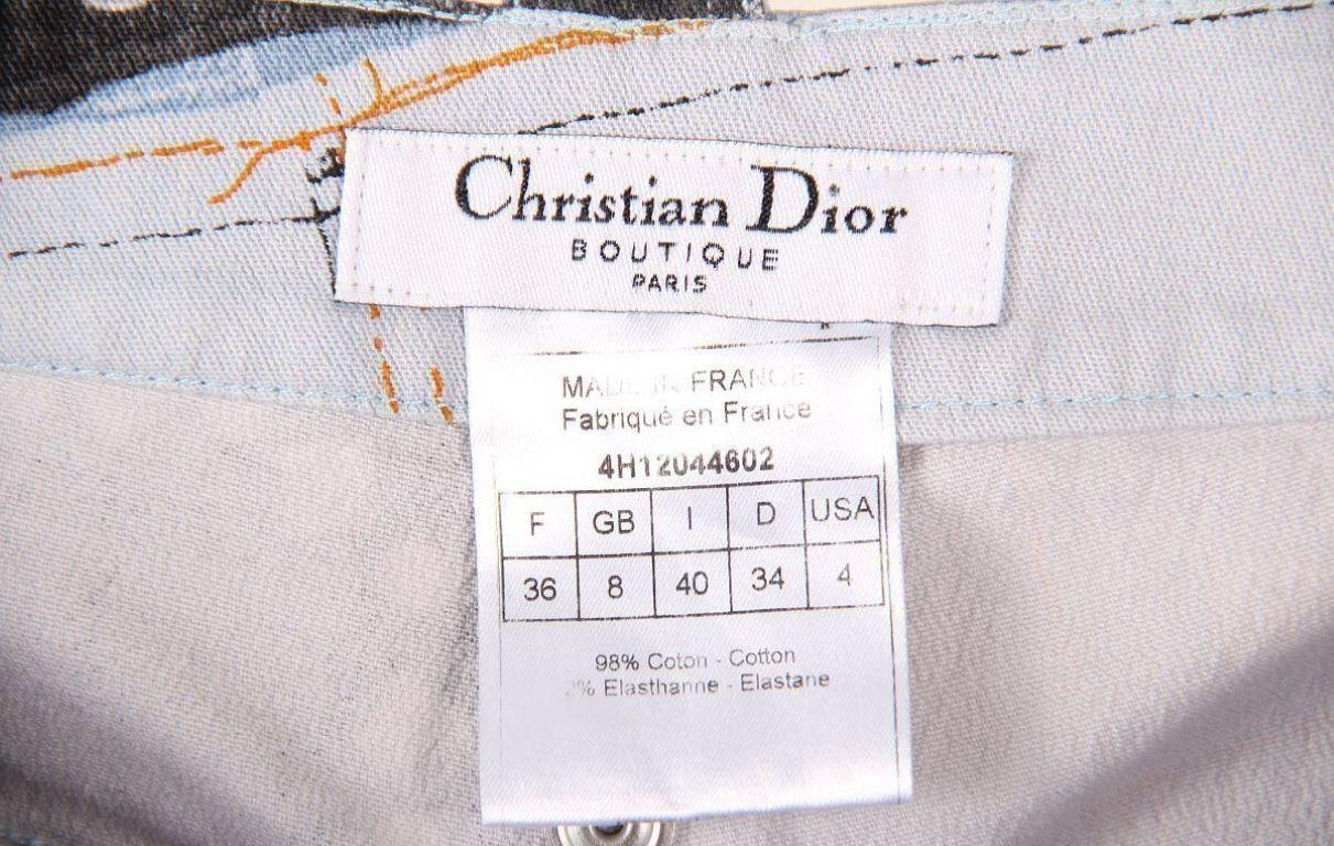 Christian Dior 2004 Set giacca e pantaloni L'Oeil in vendita 5