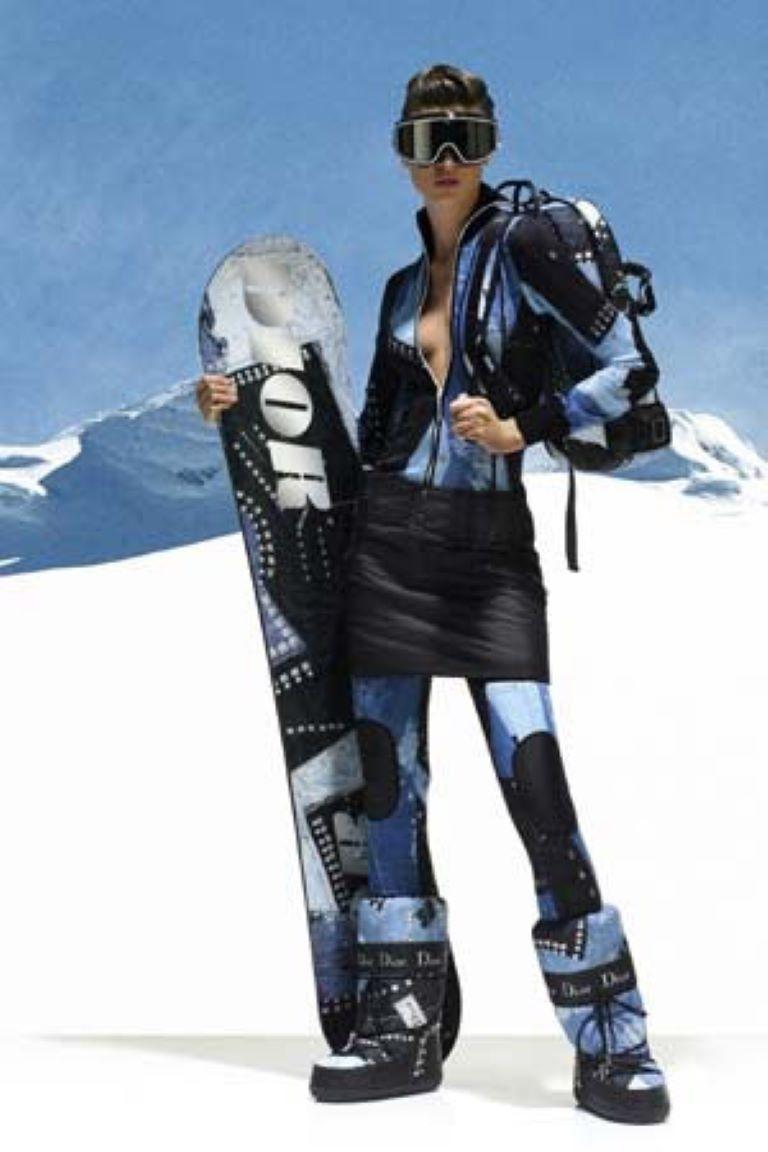Christian Dior 2004 Set giacca e pantaloni L'Oeil in vendita 6