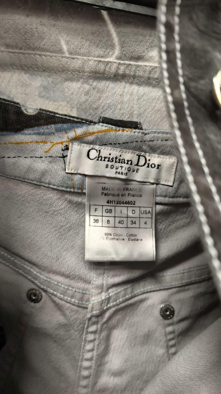 Christian Dior 2004 - Ensemble veste et pantalon trompe-l'œil en vente 15