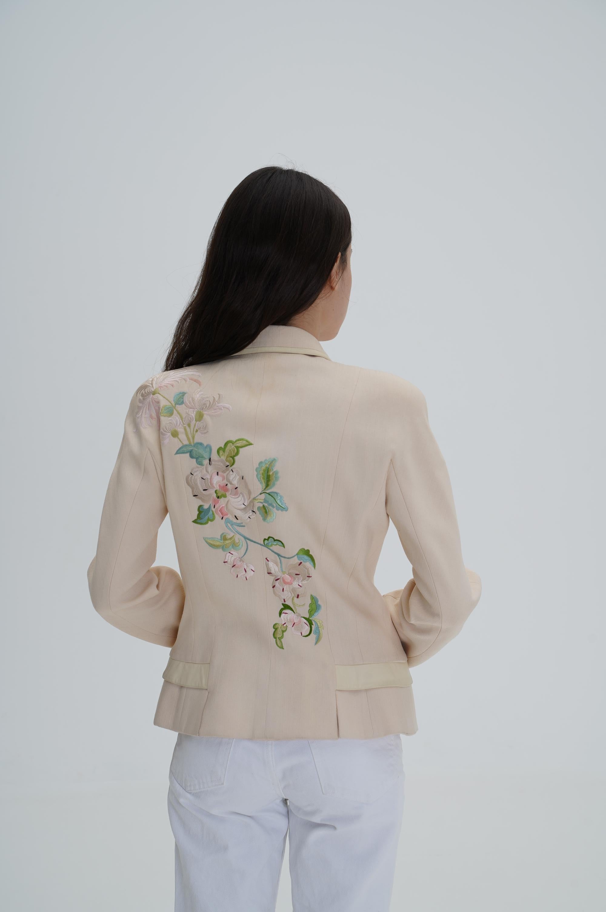 Christian Dior & 2006 John Galliano  Limited Edition Embroidered jacket In Good Condition In Алматинский Почтамт, KZ