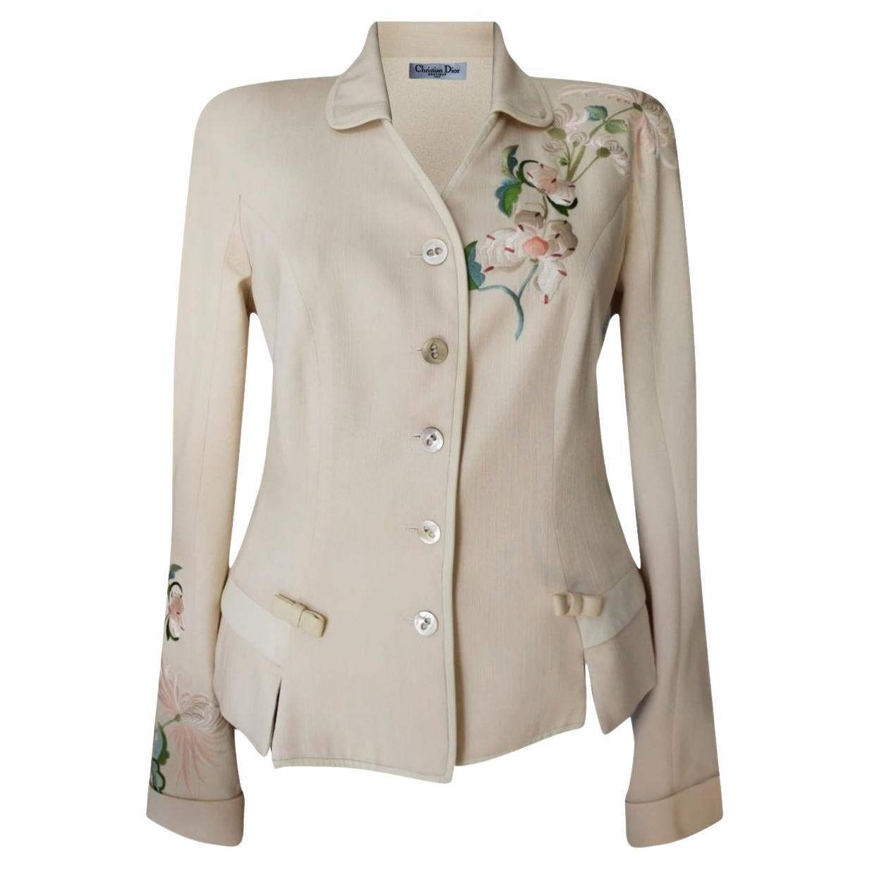 Christian Dior & 2006 John Galliano  Limited Edition Embroidered jacket