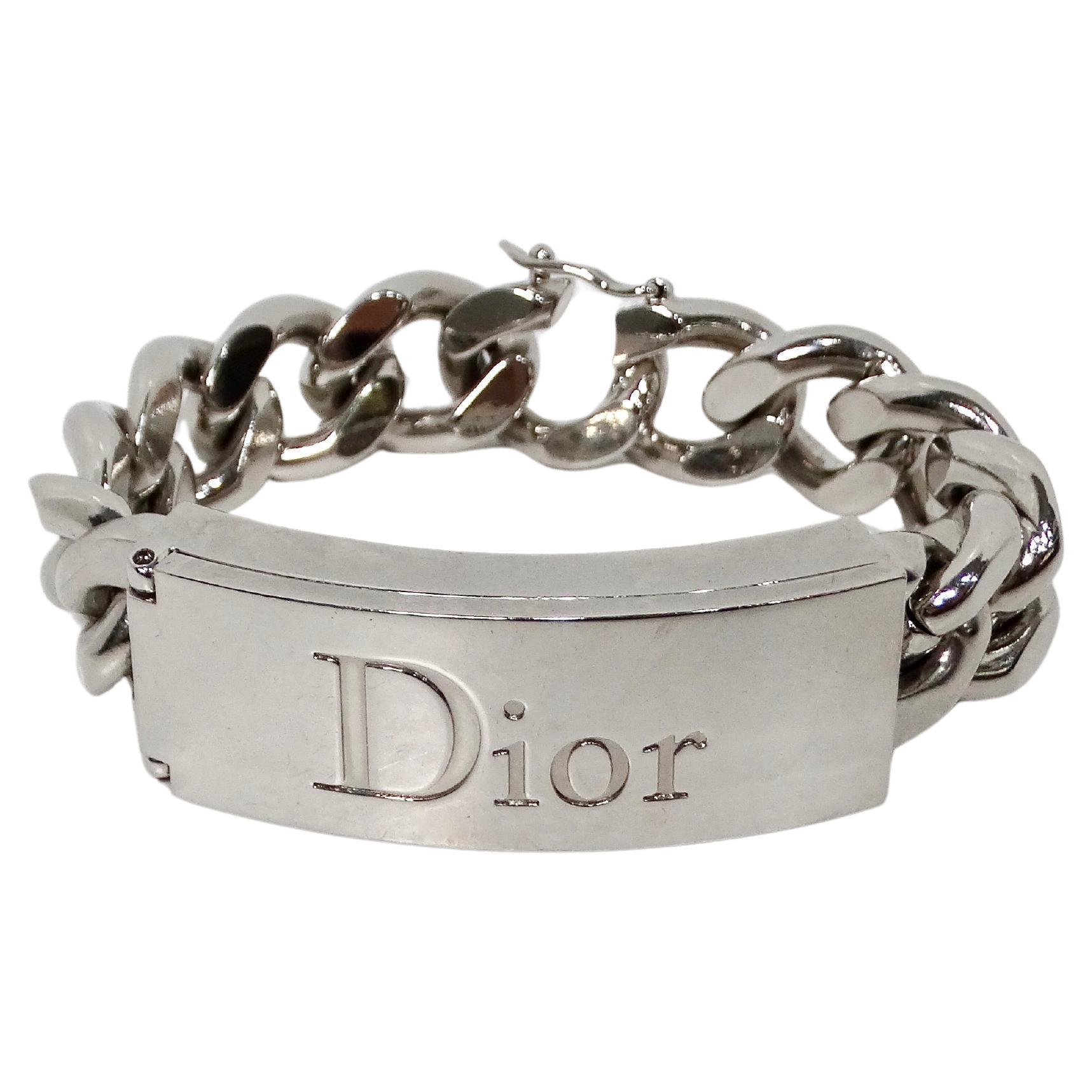 Christian Dior 2006 „Street Charm“ 002 Lippenstift-Gliederarmband mit Duo-Kette und Gliederarmband