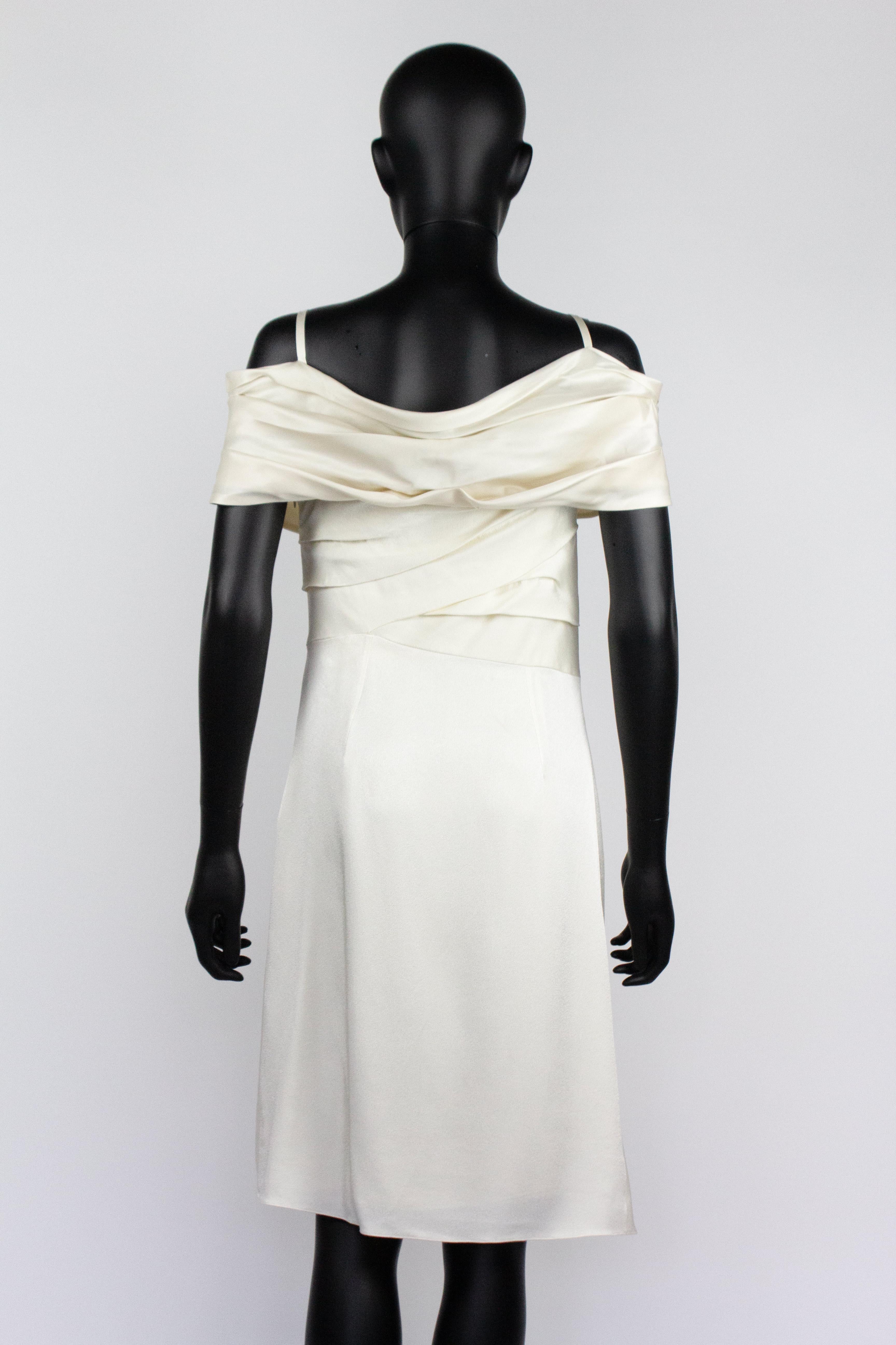 Christian Dior 2008 Rose Detail Dress 1