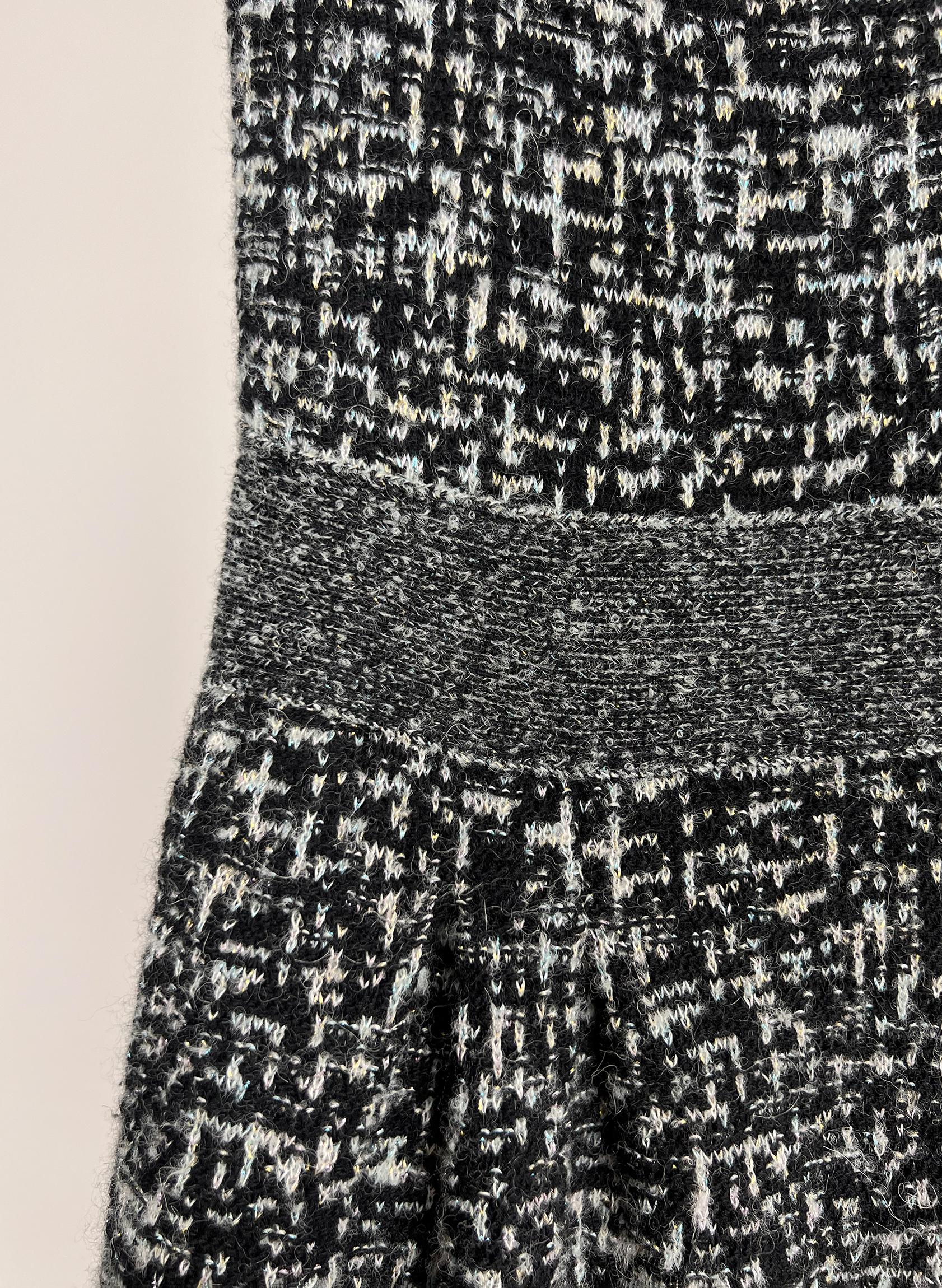 Christian Dior 2011 11aw tweed alpaca dress For Sale 8