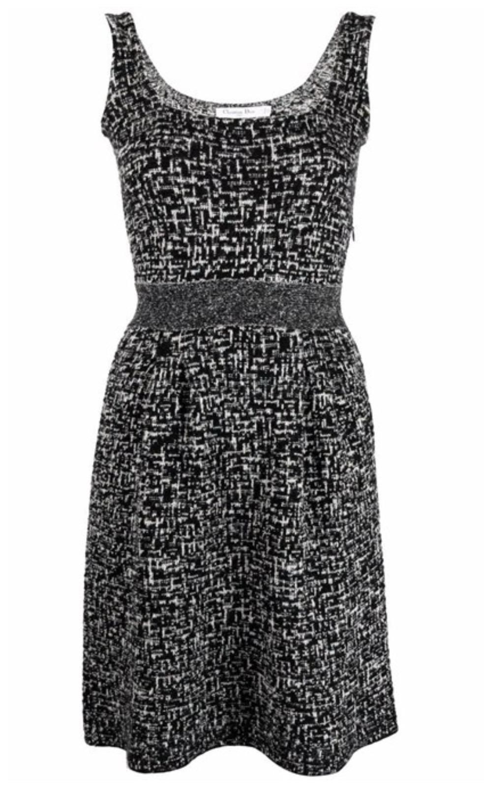 Christian Dior 2011 11aw tweed alpaca dress For Sale 9
